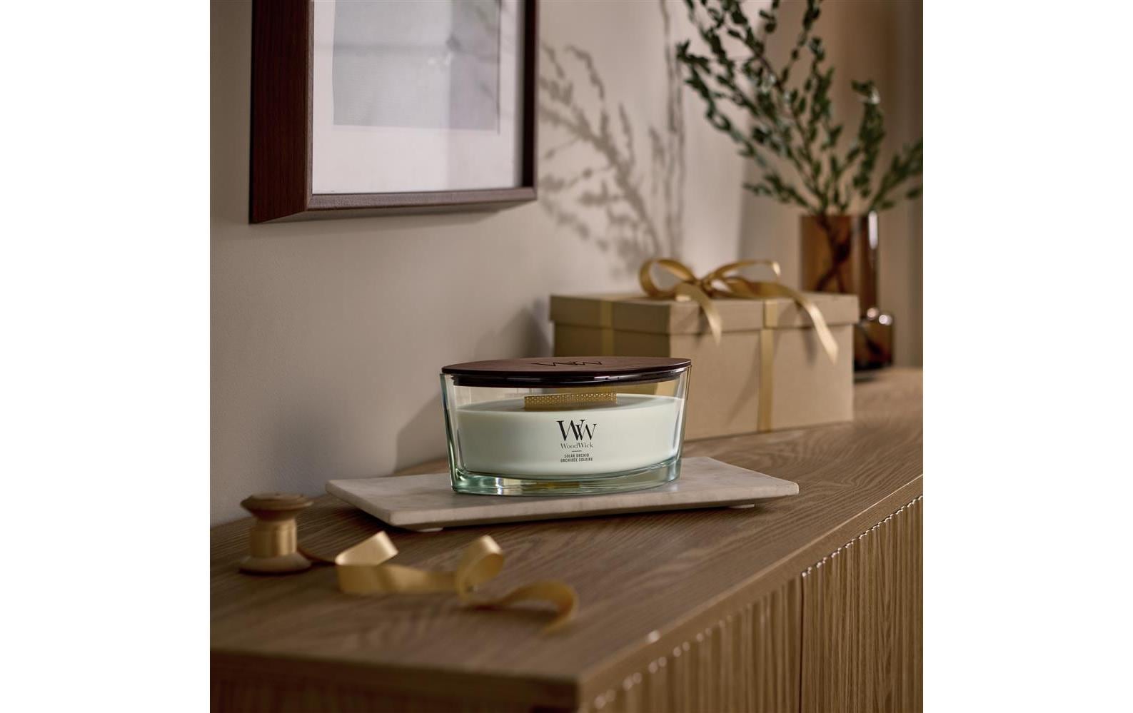 Woodwick Duftkerze »Solar Orchid Ellipse«