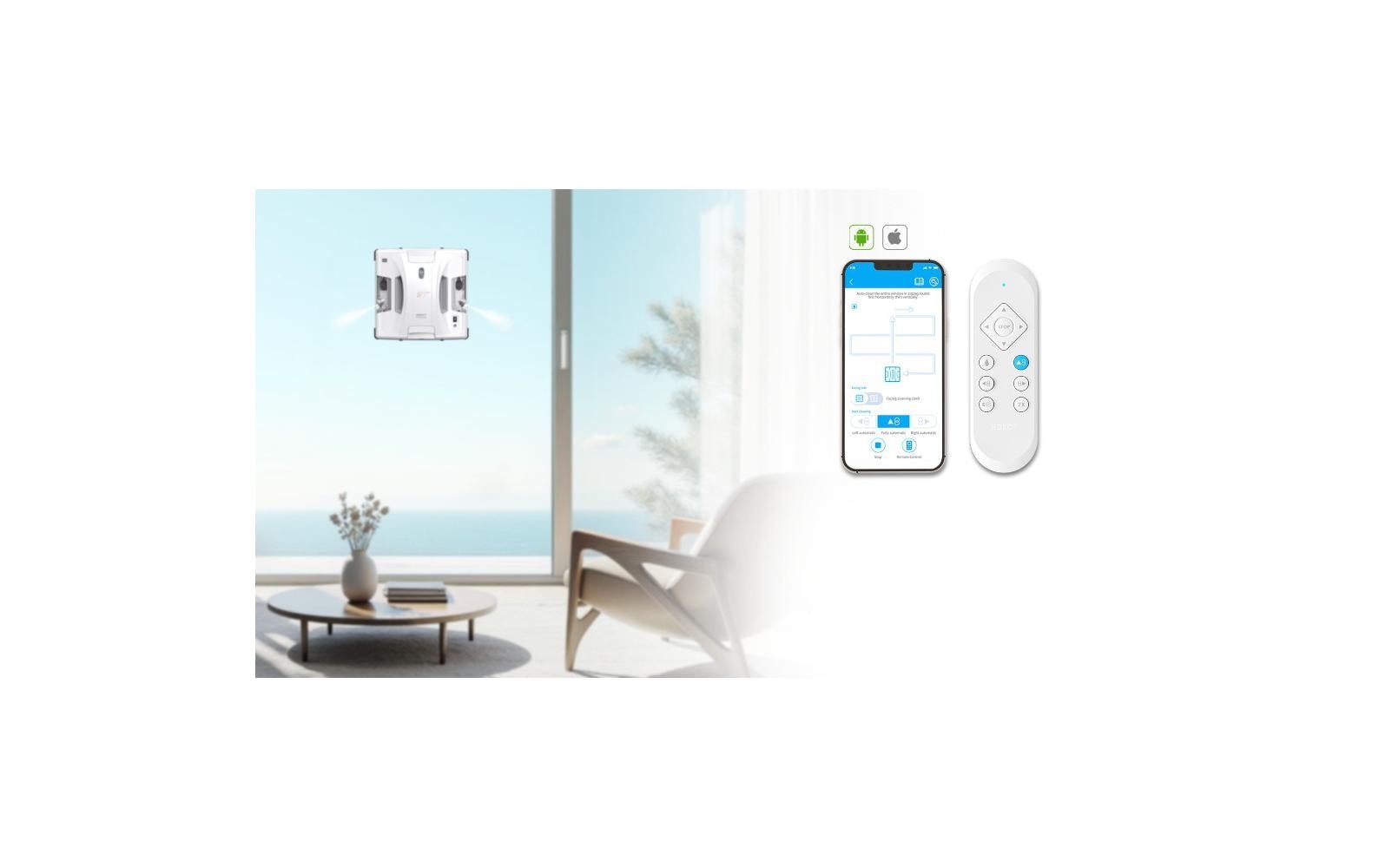   Robot laveur de vitres »S-7 Pro Weiss«