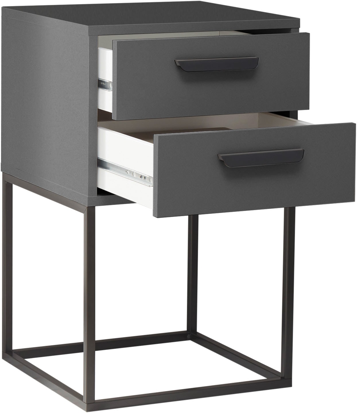 Schlafkontor Table de nuit »Suna Kommode, Nachttisch, Nachtschrank« auf Metallgestell