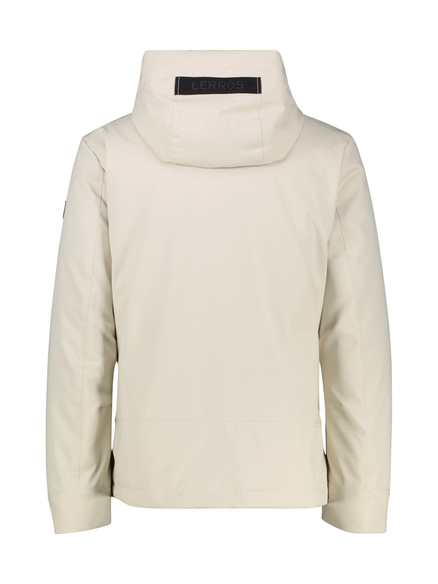 LERROS Outdoorjacke »LERROS Herren Struktur-Blouson in Übergrössen« mit Kapuze Wasser- und windabweisend