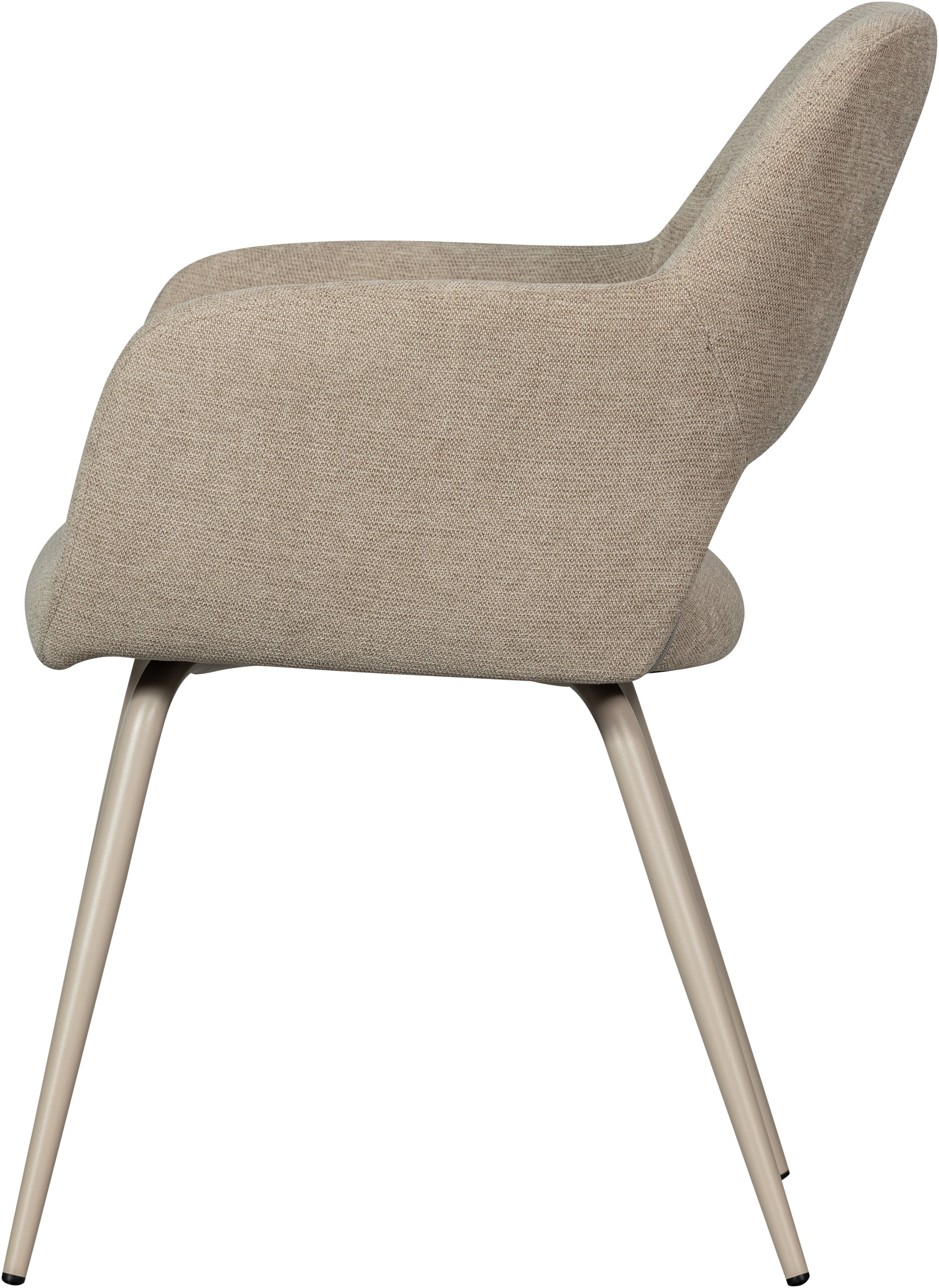 WOOOD Esszimmerstuhl »Jenny mit Hope-Gewebtem Bezug und Metallgestell, B 58 x T 58 x H 80 cm« (Set) 2 Stk.(Set, 2 St) Sehr hohe Verschleissfestigkeit, Tragkraft 100 kg
