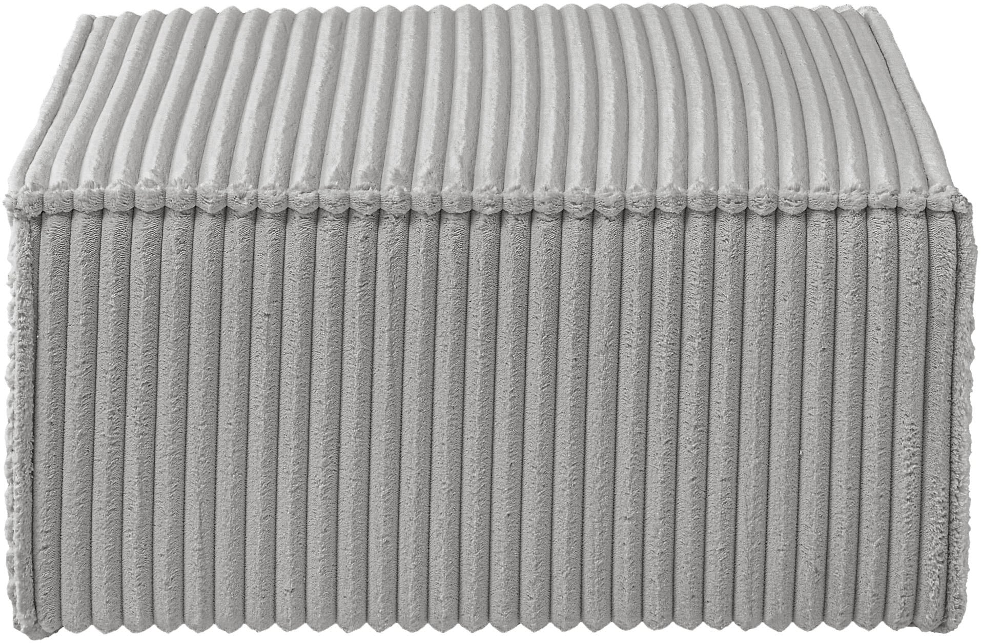 andas Hocker »FINNLEY, Polsterhocker in Bouclé, Struktur fein u. Mega Cord verfügbar« passend zum Loveseat der Serie Finnley