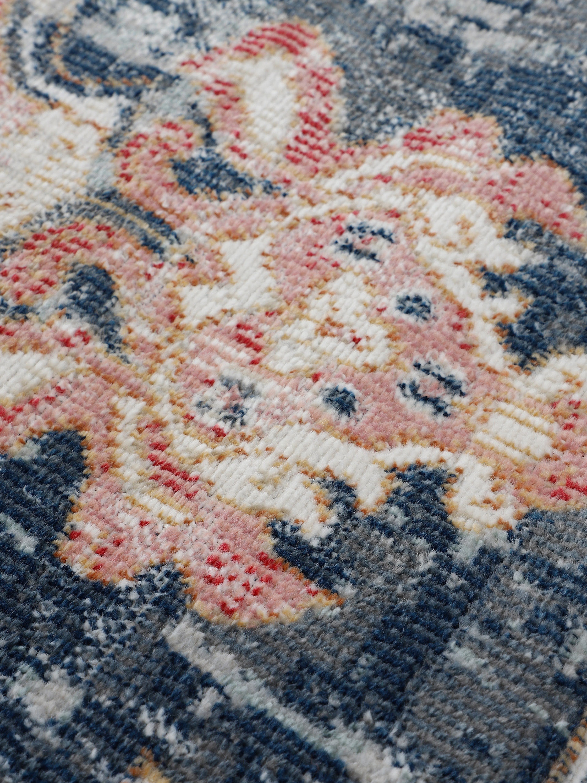 carpetfine Teppich »Omen_4« rechteckig 3 mm Höhe Orient Vintage Look, Wohnzimmer