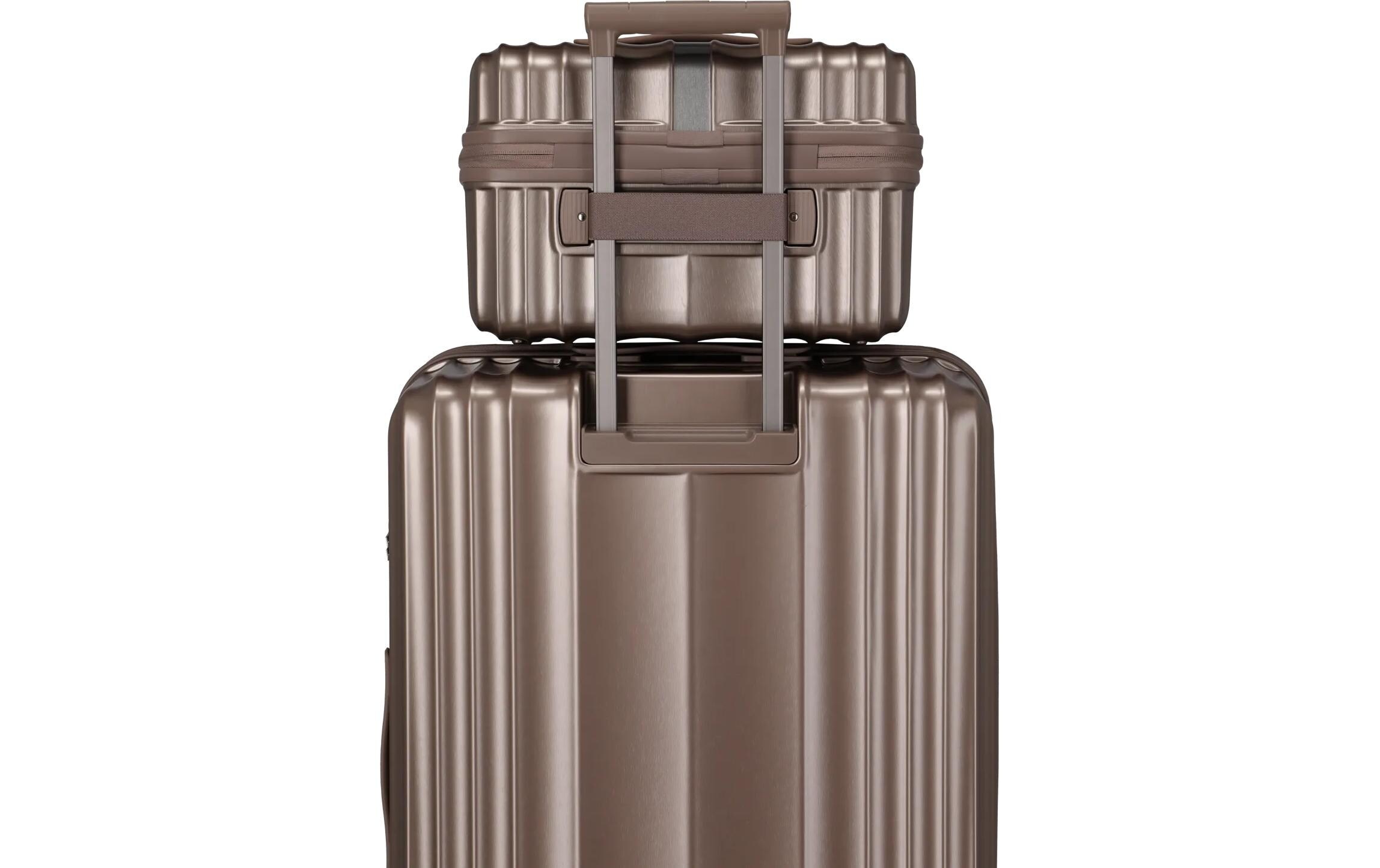 travelite Trousse de toilette »PAROS Beautycase 18 l« Elegante Beauty-Oase für unterwegs