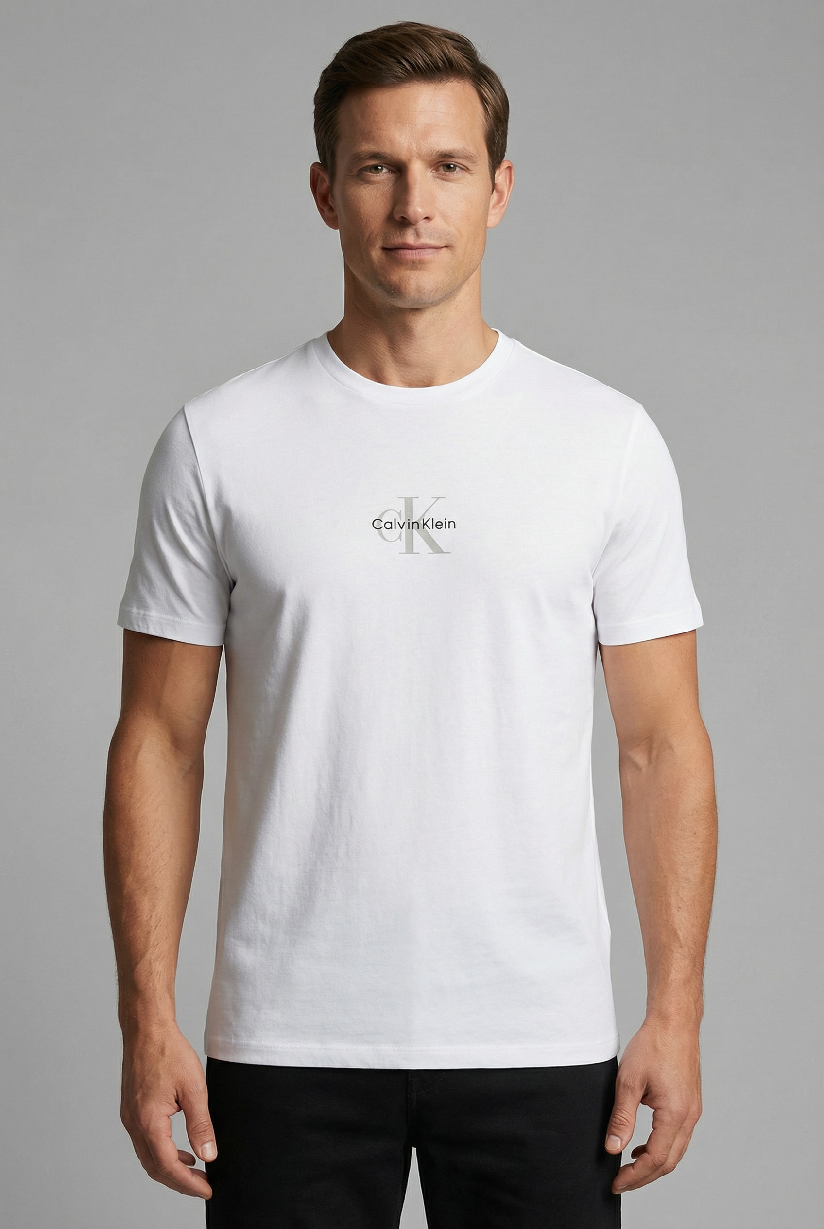 Calvin Klein Jeans T-shirt Regular fit mit Rundhalsausschnitt