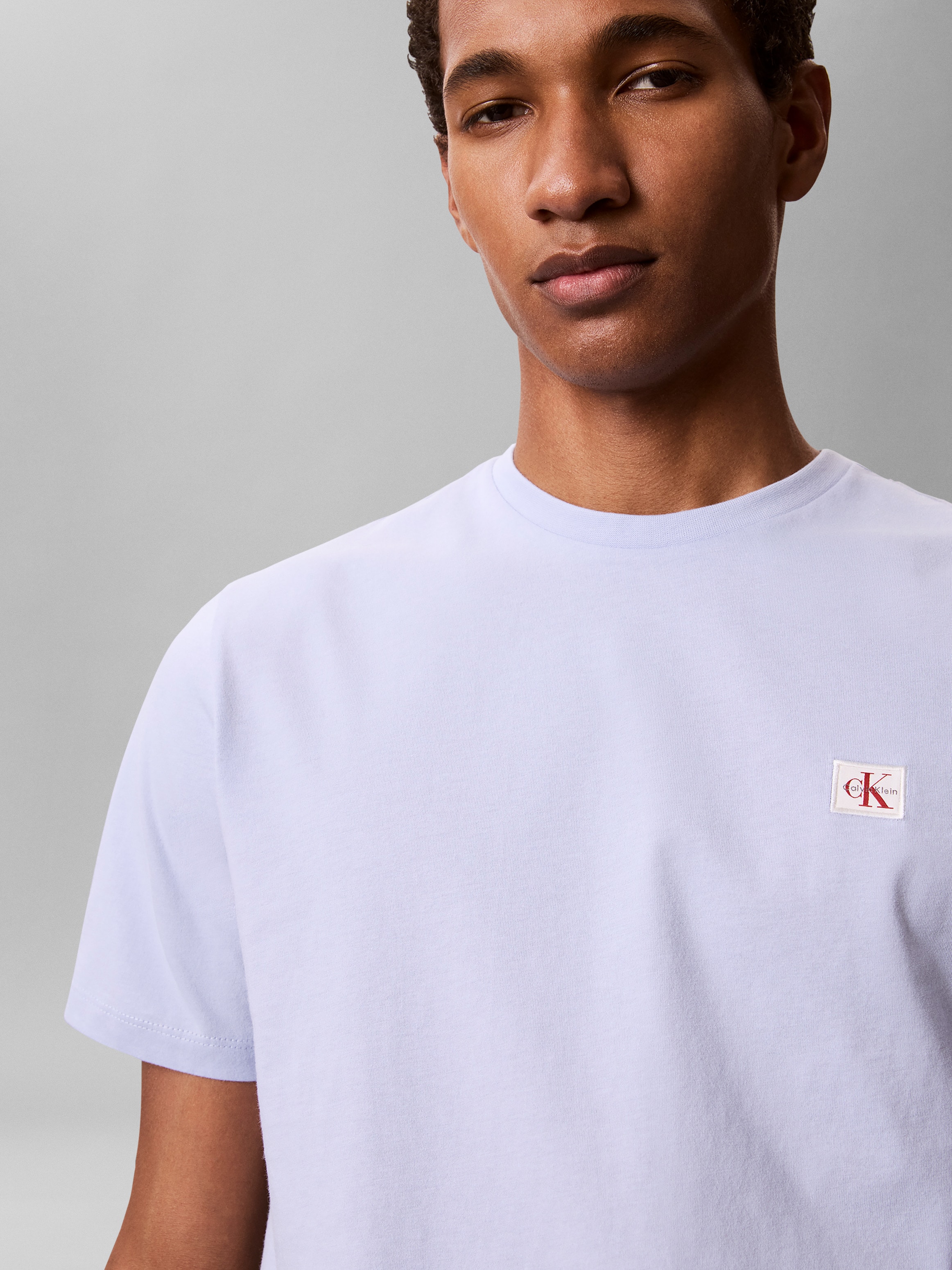 Calvin Klein Jeans T-shirt »SS BADGE 30S JERSEY CLASSIC TEE« avec encolure ronde