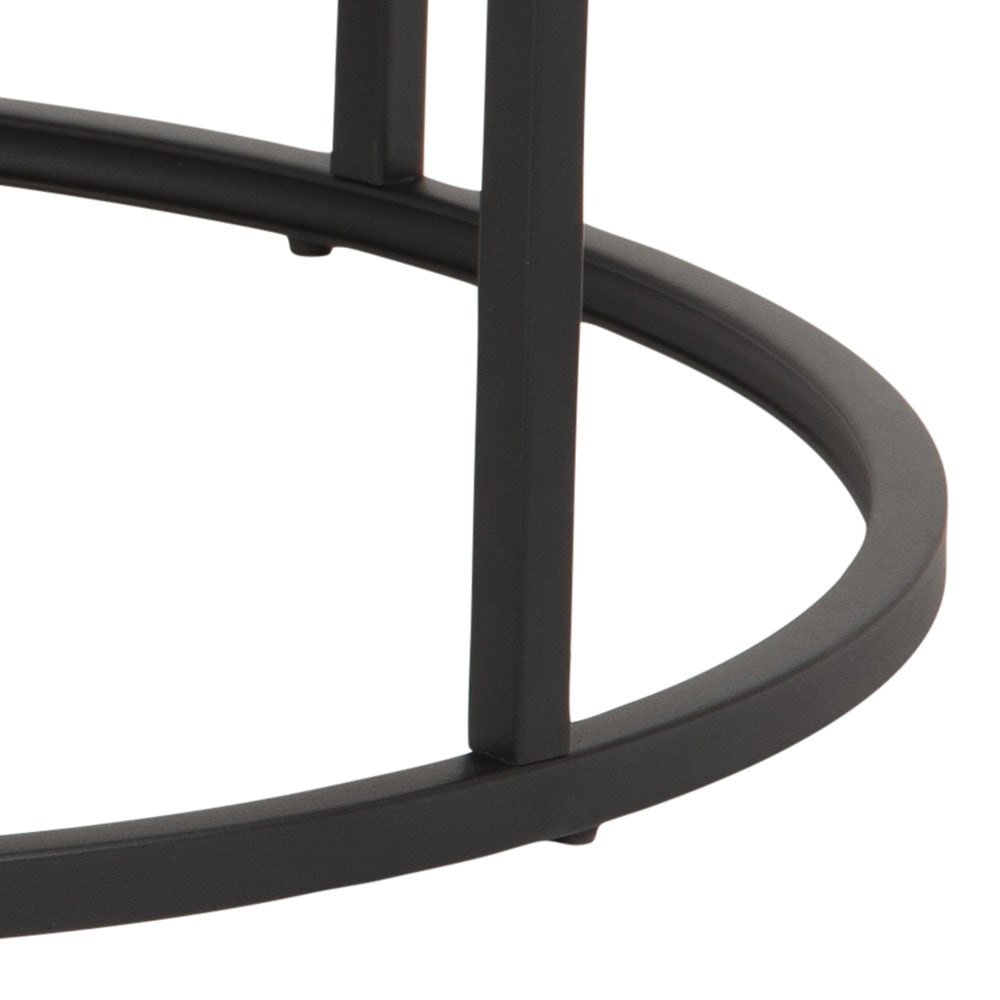 ACTONA GROUP Table basse »Spiro 2er Set, rund – modern & stilvoll kombinieren, zeitloses Design« Table basse, table d’appoint, 2 cuis tlg. OTTOs Choice aspect bois, facile d'entretien & structure métallique robuste