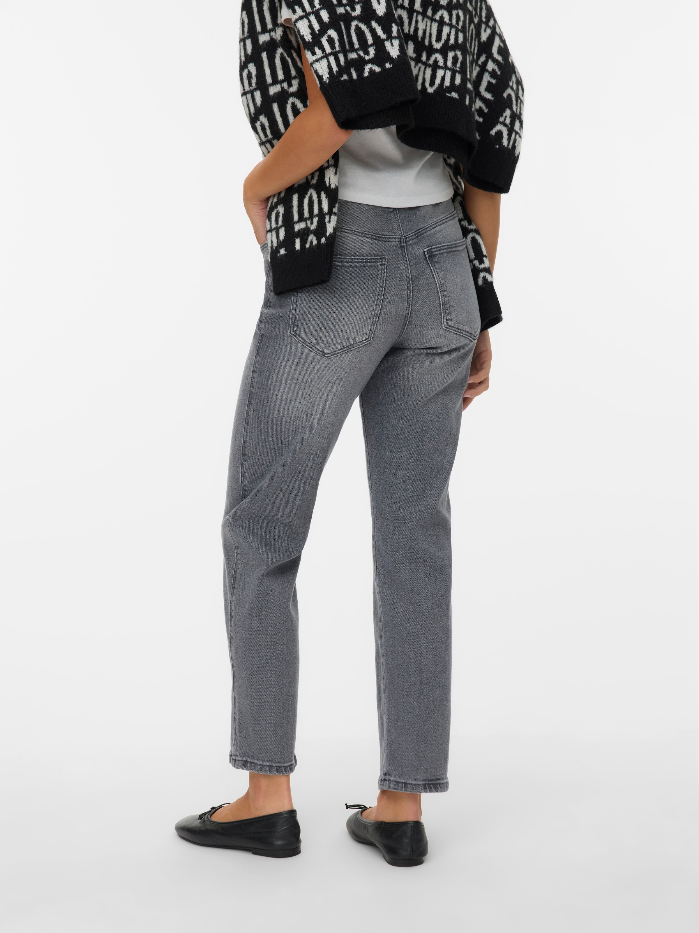 Vero Moda Jeans droit »VMAMARA MR SLIM STRAIGHT ANK VI2112 NOOS«