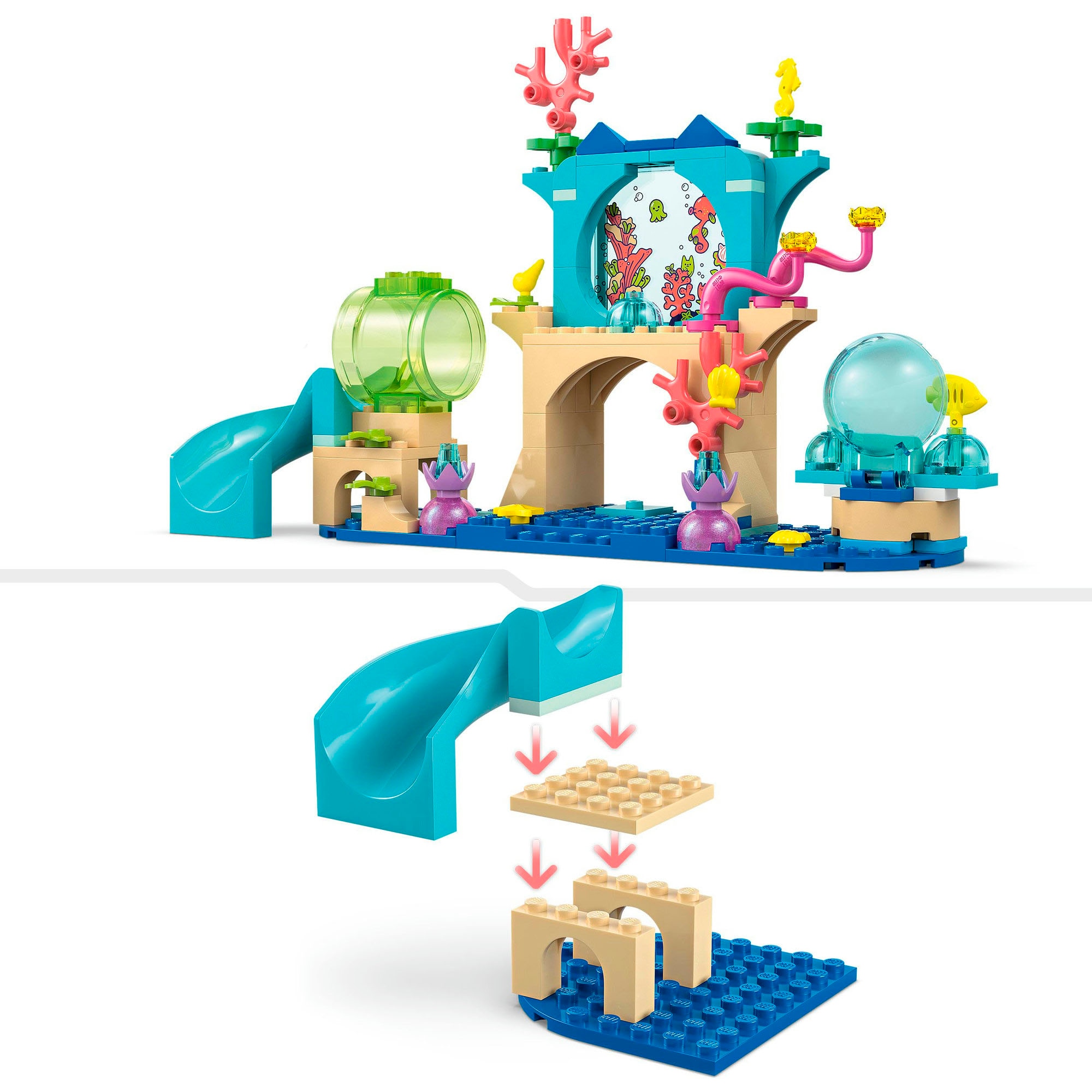 LEGO® Pions de construction »Meerjungfrau Gabbys Aquarium Abenteuer (11204), LEGO Gabby's Dollhouse« Made in Europe