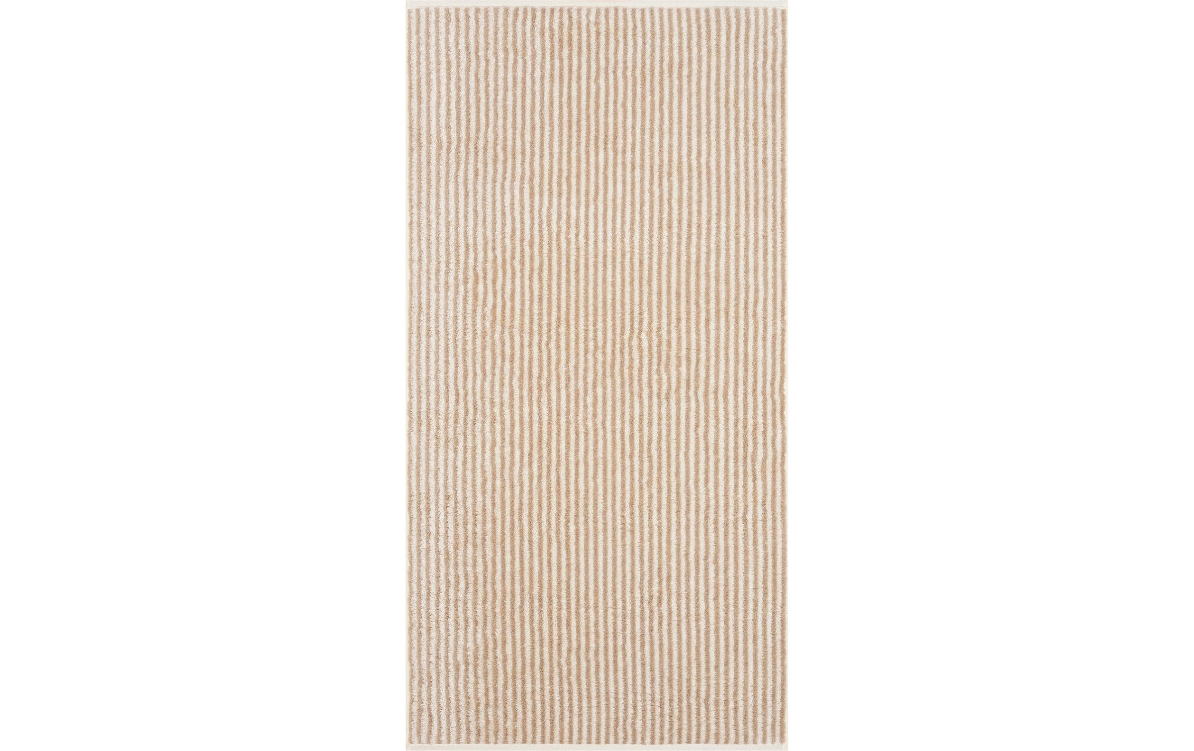 Cawö Duschtuch »Two-Tone Stripe 80 x 150 cm« Hochwertiges Badezimmertuch