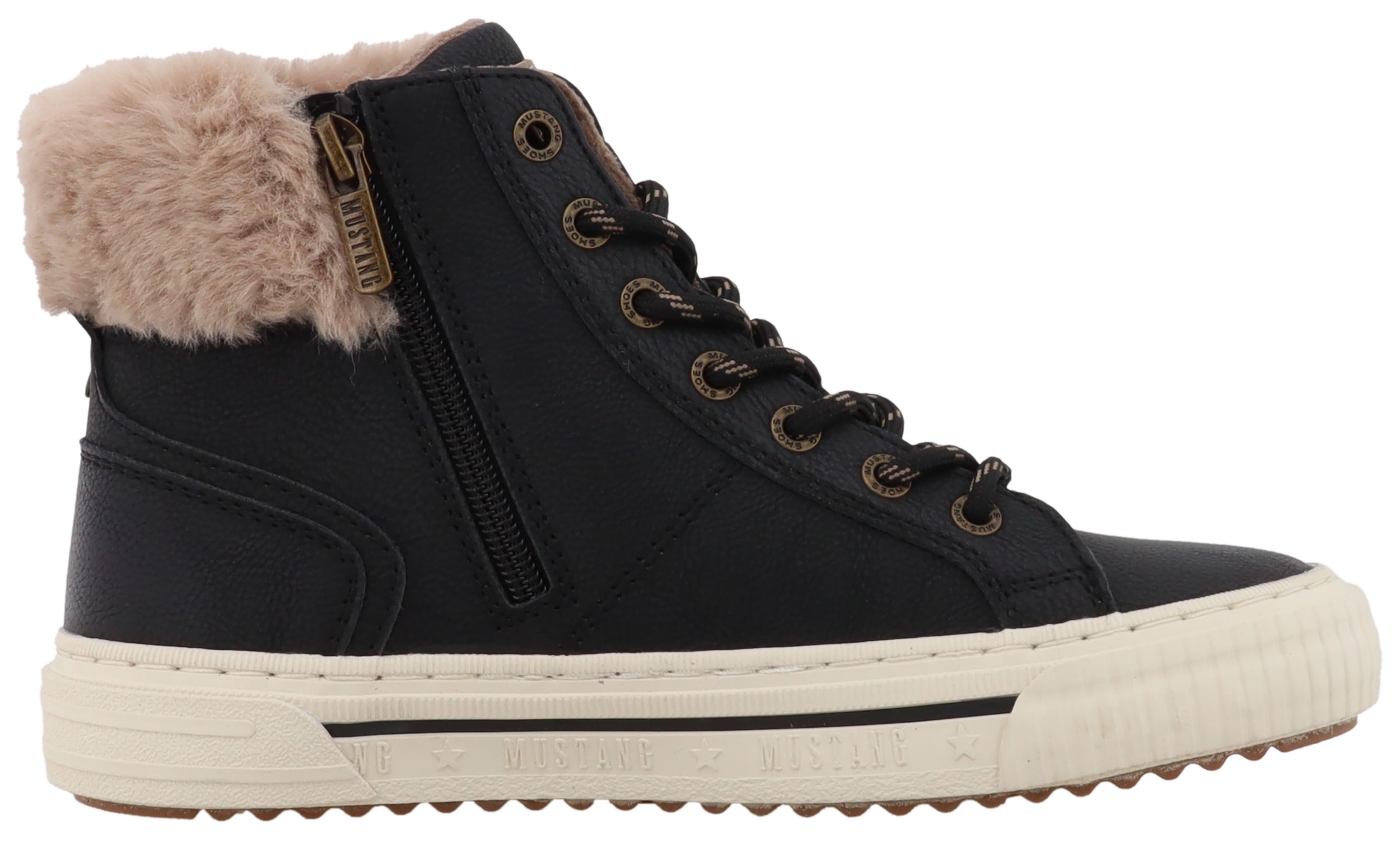 Mustang Shoes Bottes d'hiver »Kalua«  baskets à plateforme, bottes d’hiver avec fermeture éclair