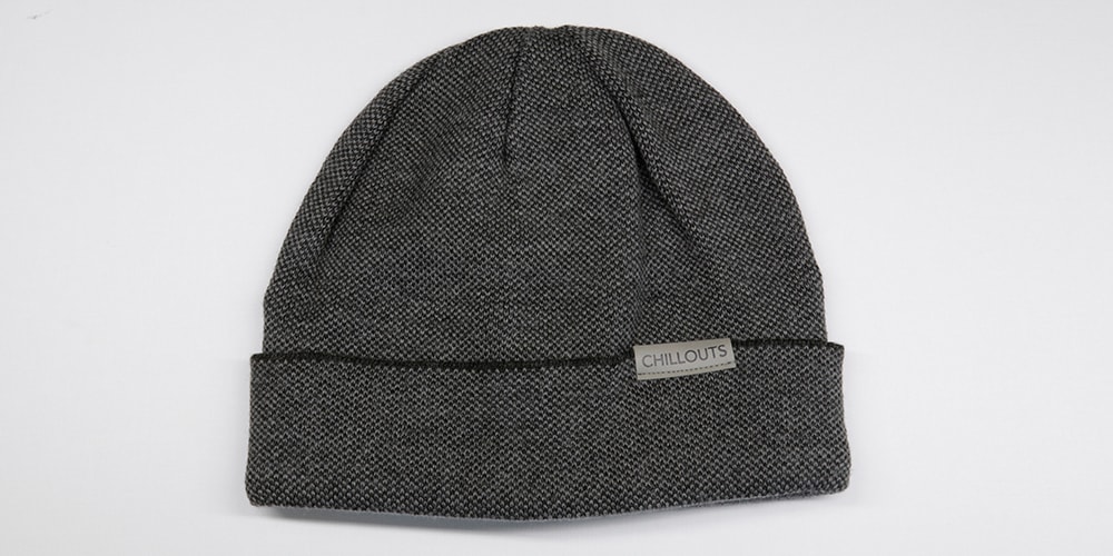 chillouts Strickmütze »Kilian Hat«, dunkle, festsitzende Strickmütze