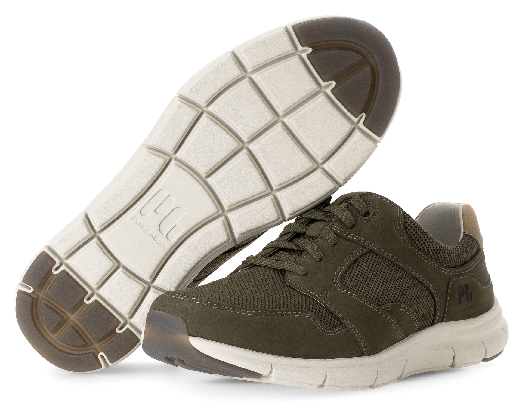 Pius Gabor Baskets compensées  , chaussure de loisirs, chaussure basse, à lacets, chaussure confort en largeur G