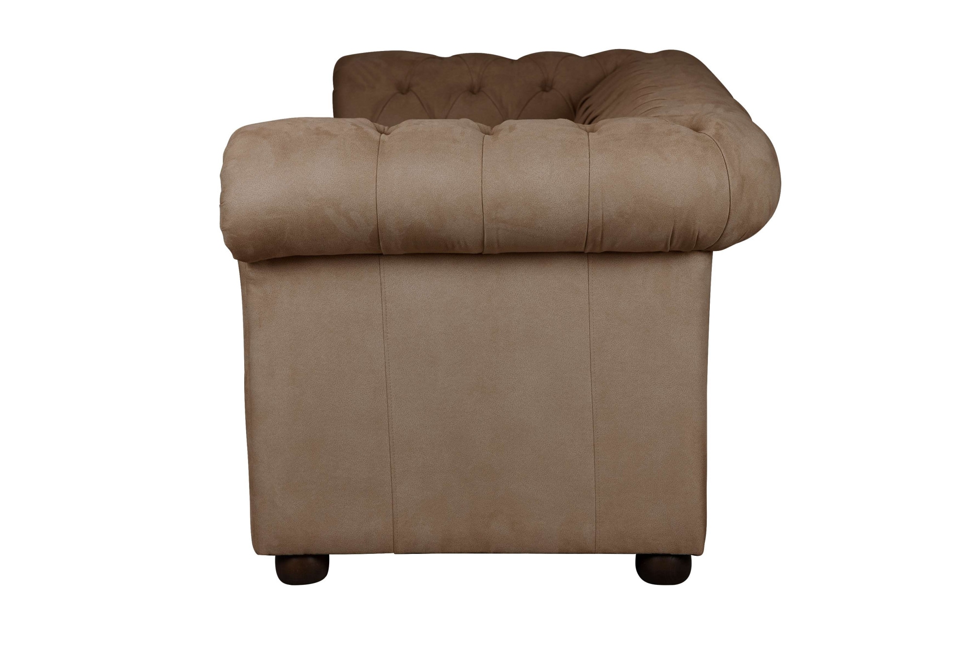 Home affaire 3-Sitzer »CHARENTE, optionale Schlafsofa, Chesterfield-Sofa, Bettfunktion« mit edler Knopfheftung und typischen Armlehnen, B/T/H 198/89/74 cm