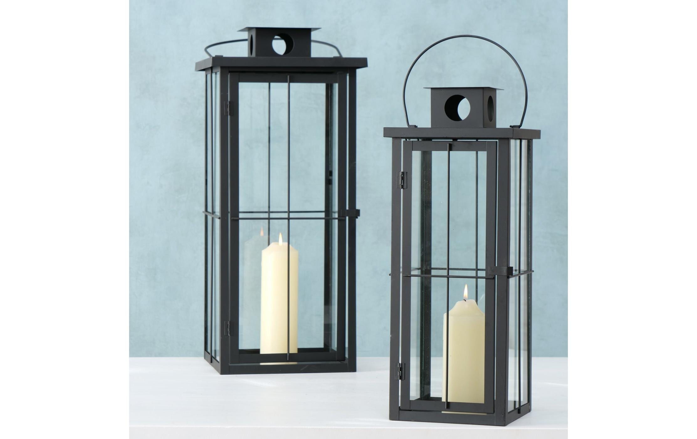 BOLTZE Kerzenlaterne »Arizona 2-teilig«