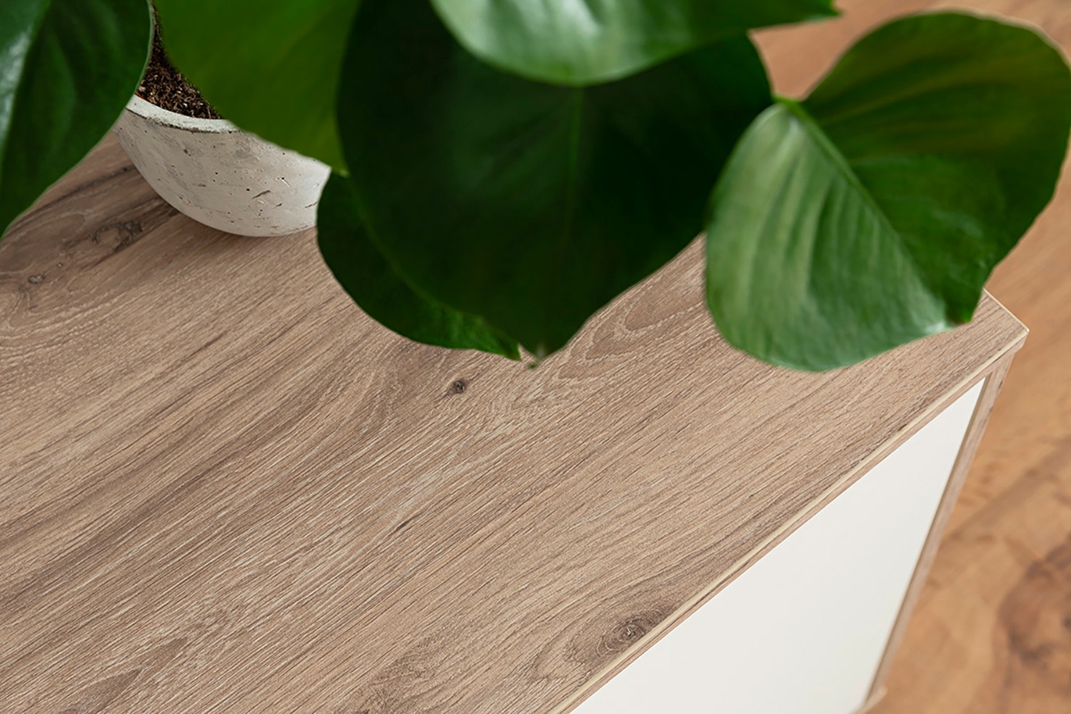 MCA furniture Lowboard »SANTERNO« mit 1 Tür, 2 Schubkästen, offene Fächer, Fernseher bis 80 Zoll