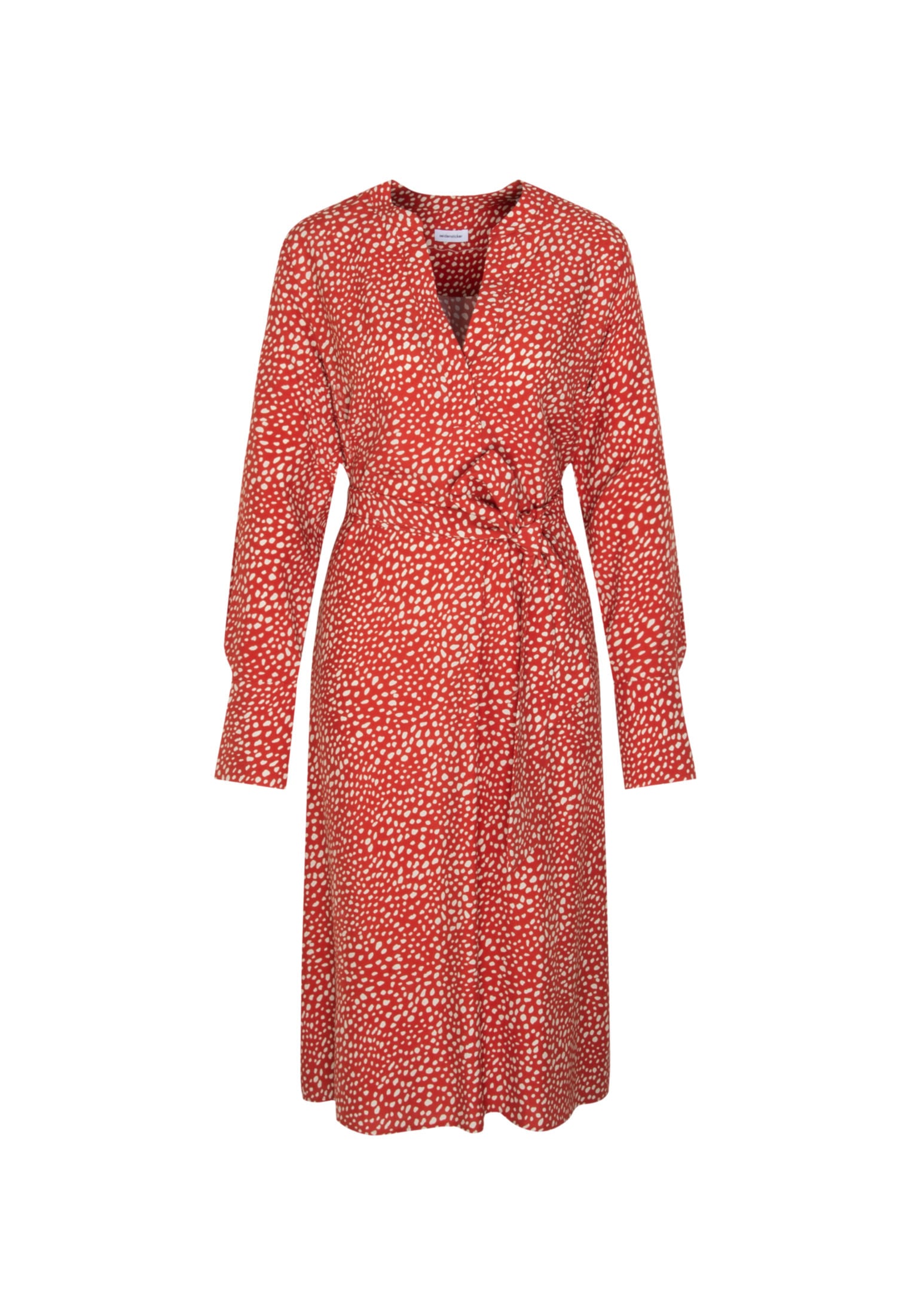 seidensticker Robe d'été »Schwarze Rose« 1/1 Kragen Druck