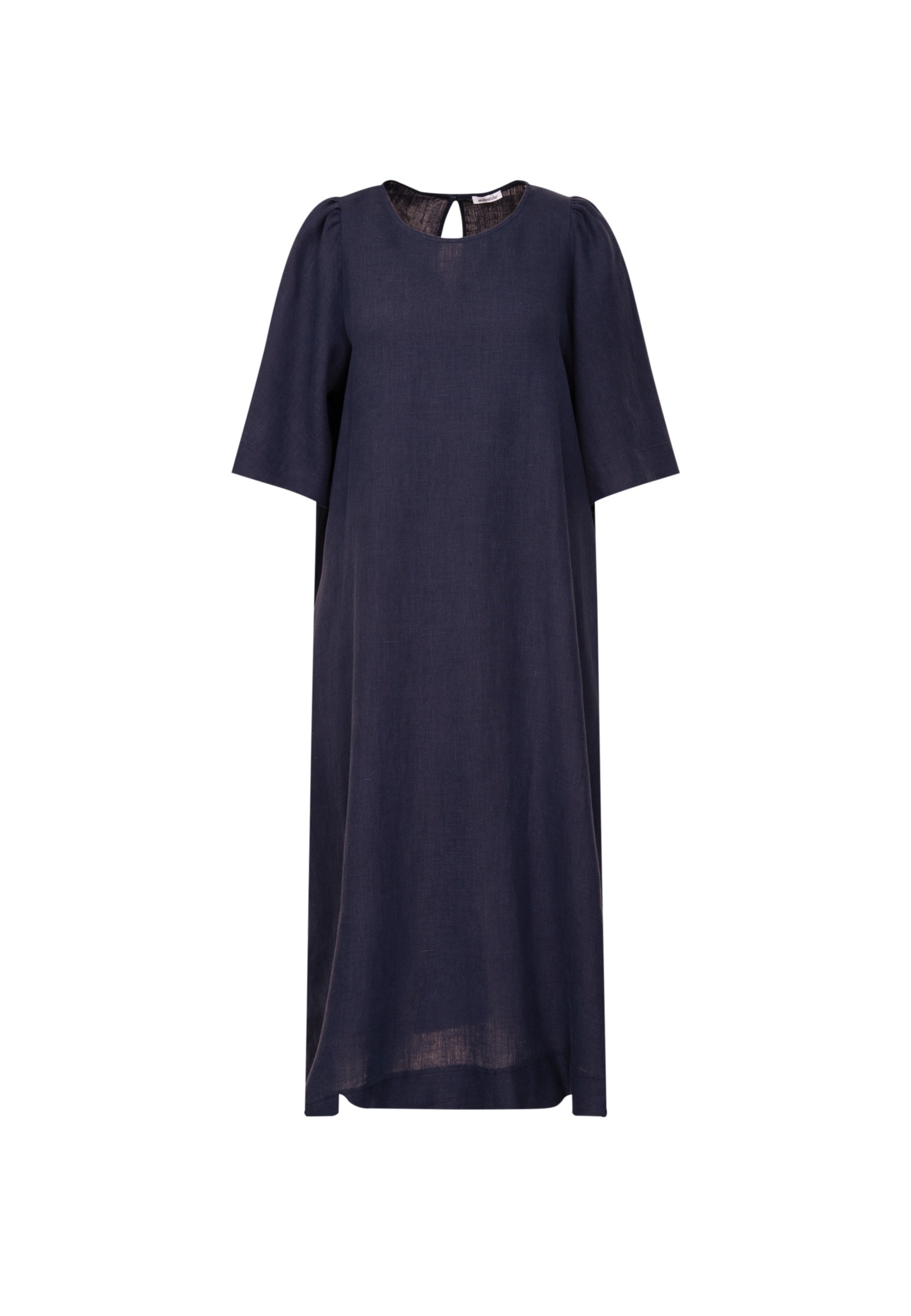 seidensticker Sommerkleid »Schwarze Rose« 1/2 Rundhals Uni