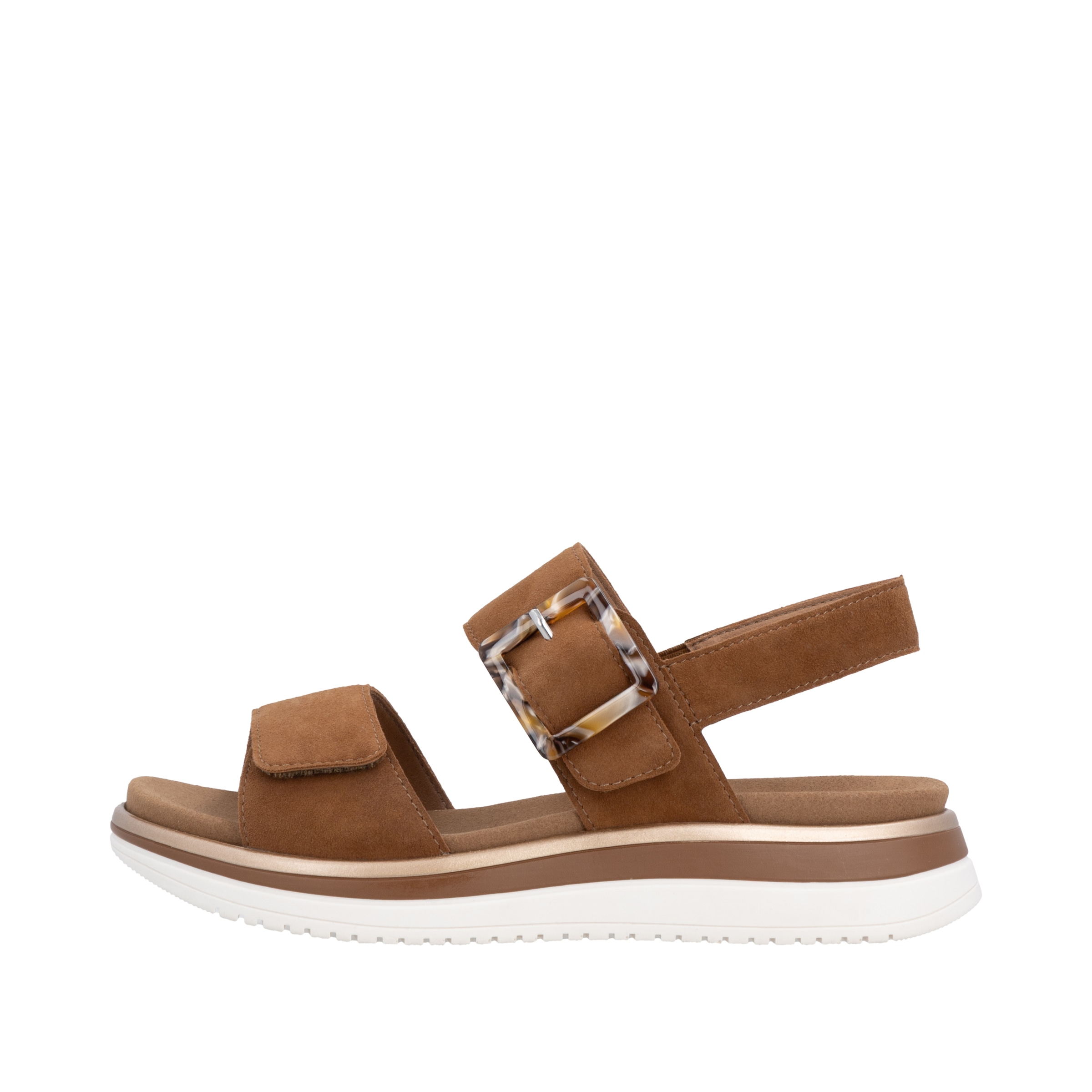 Remonte Plateausandale  Sommerschuh, Sandalette, Klettschuh mit Lite ´n Soft-Ausstattung