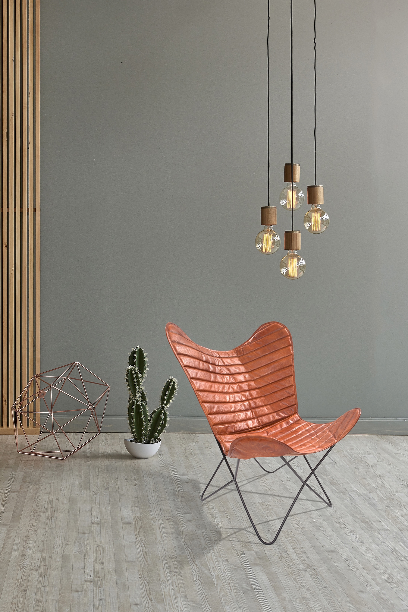 Kayoom 4-Fussstuhl »Schmetterling Stuhl Santiago, Schmetterlingsstuhl aus Leder« () 1 Stk.pflegeleicht, hochwertig, hochwertig verarbeitet, hoher Sitzkomfort