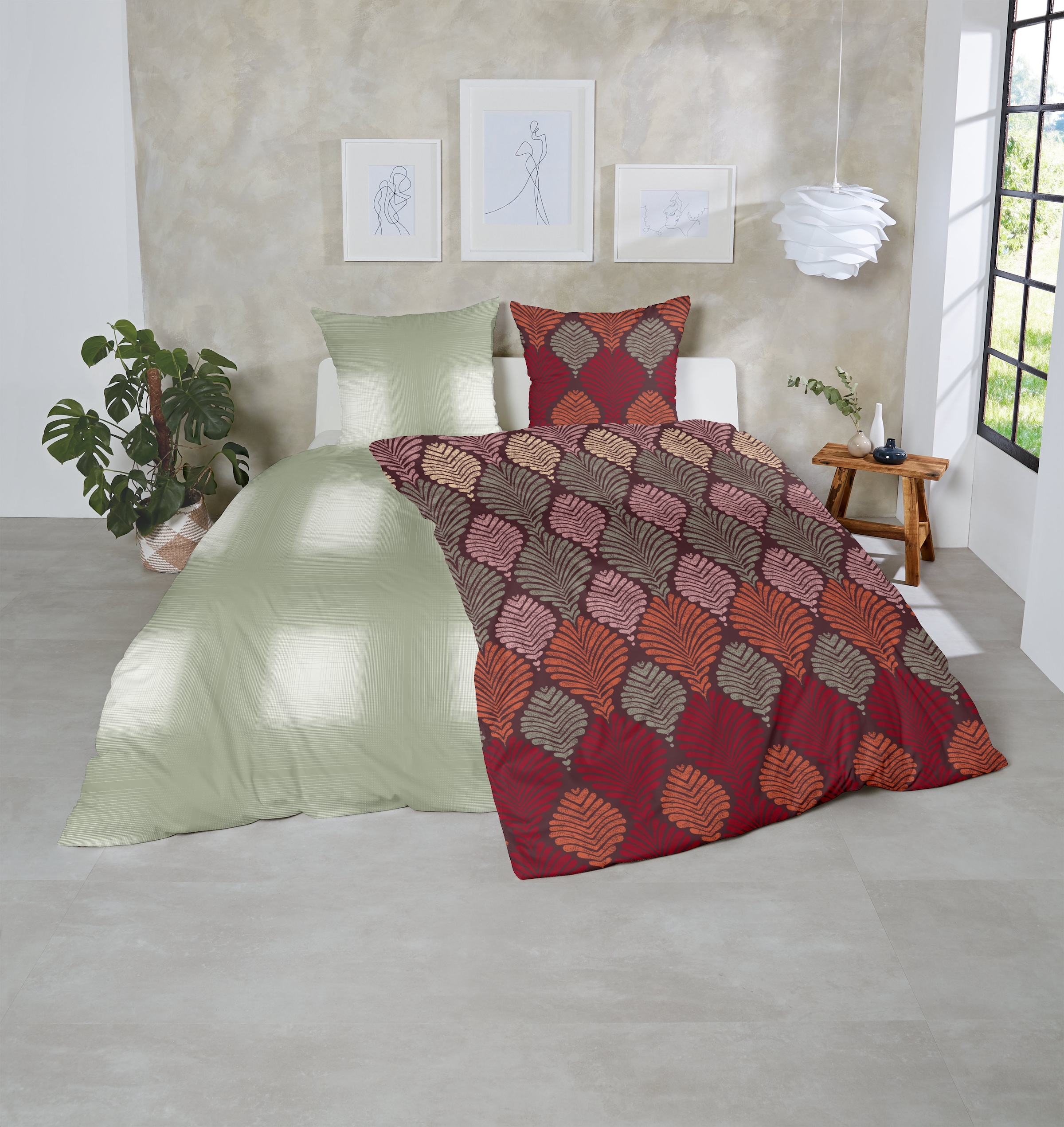 Primera Linge de lit »Edelflanell-Bettwäsche Marakesh« 2 cuis avec flair oriental