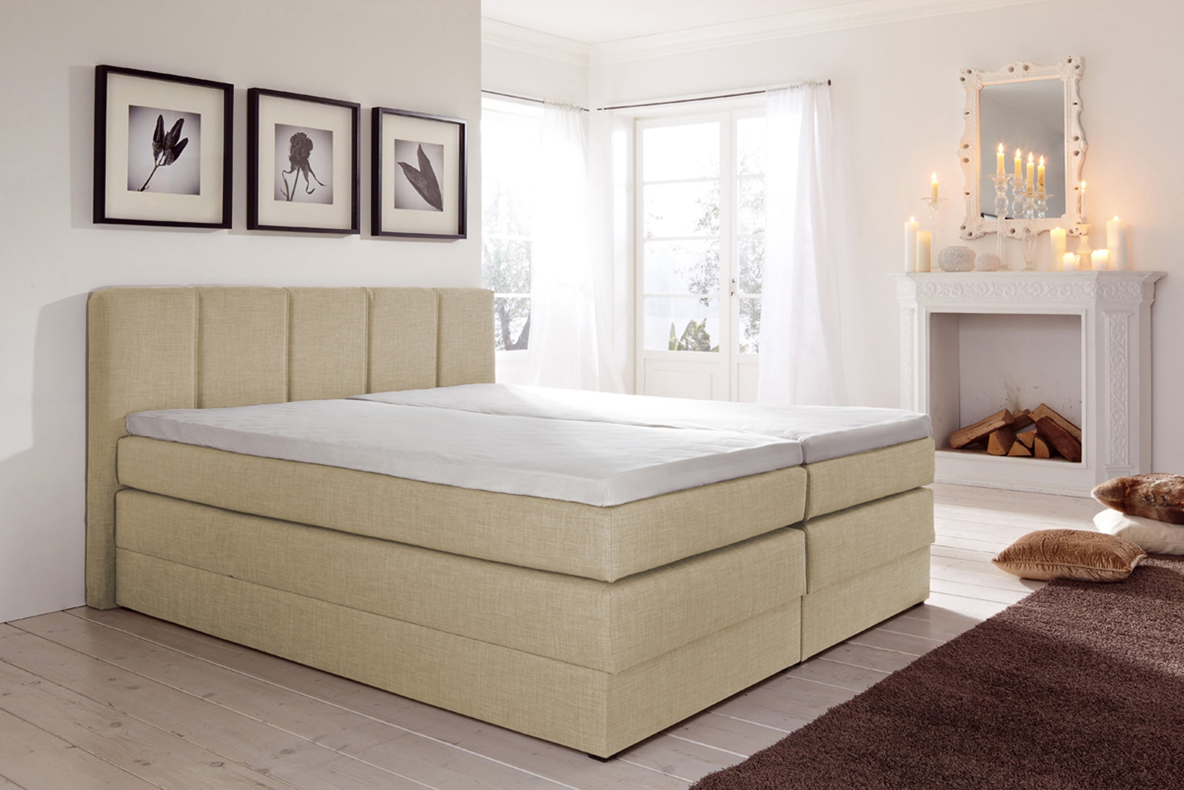 hapo Lit boxspring avec coffre de lit