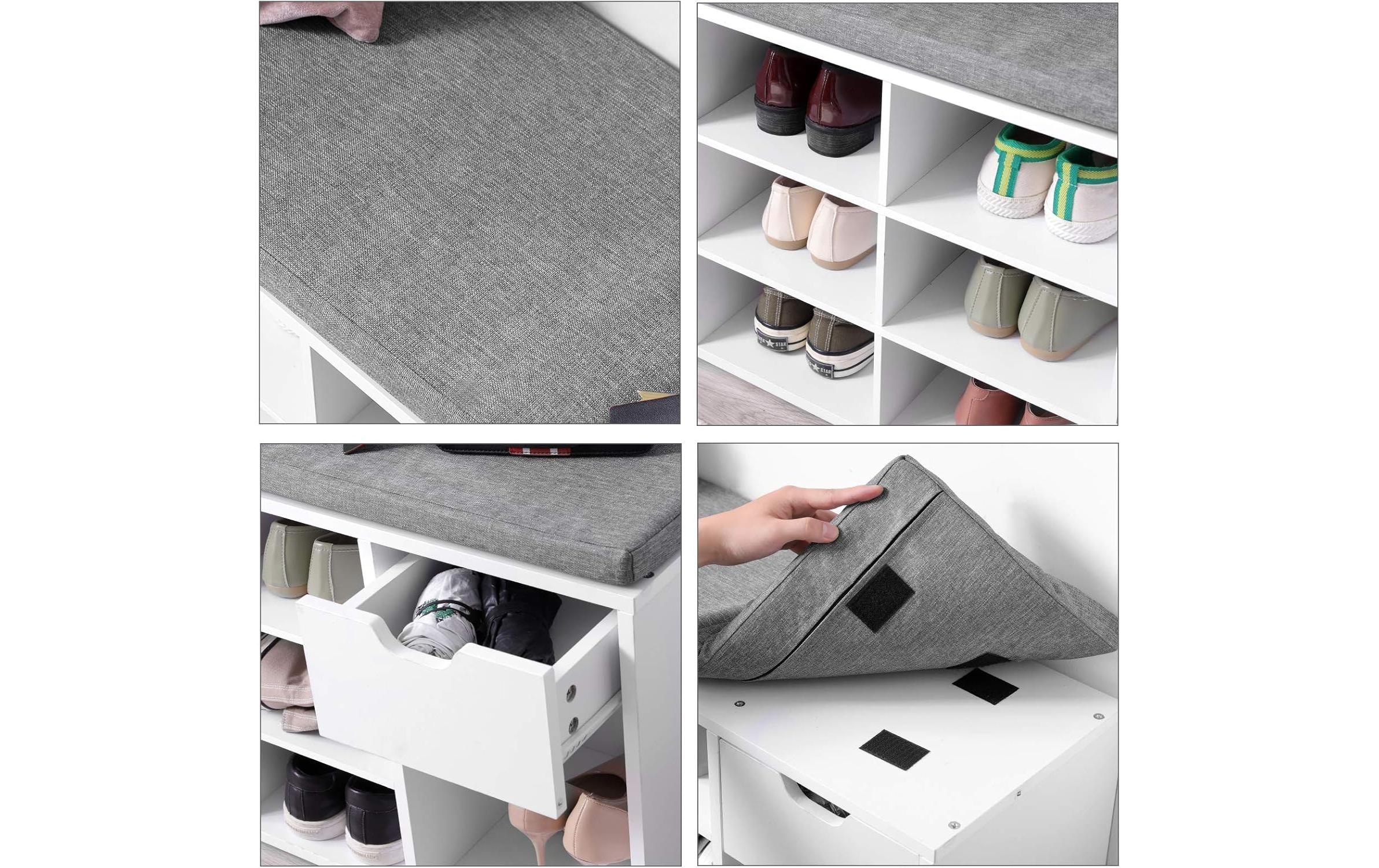 VASAGLE Armoire à chaussures »104 x 30,5 x 48 cm«