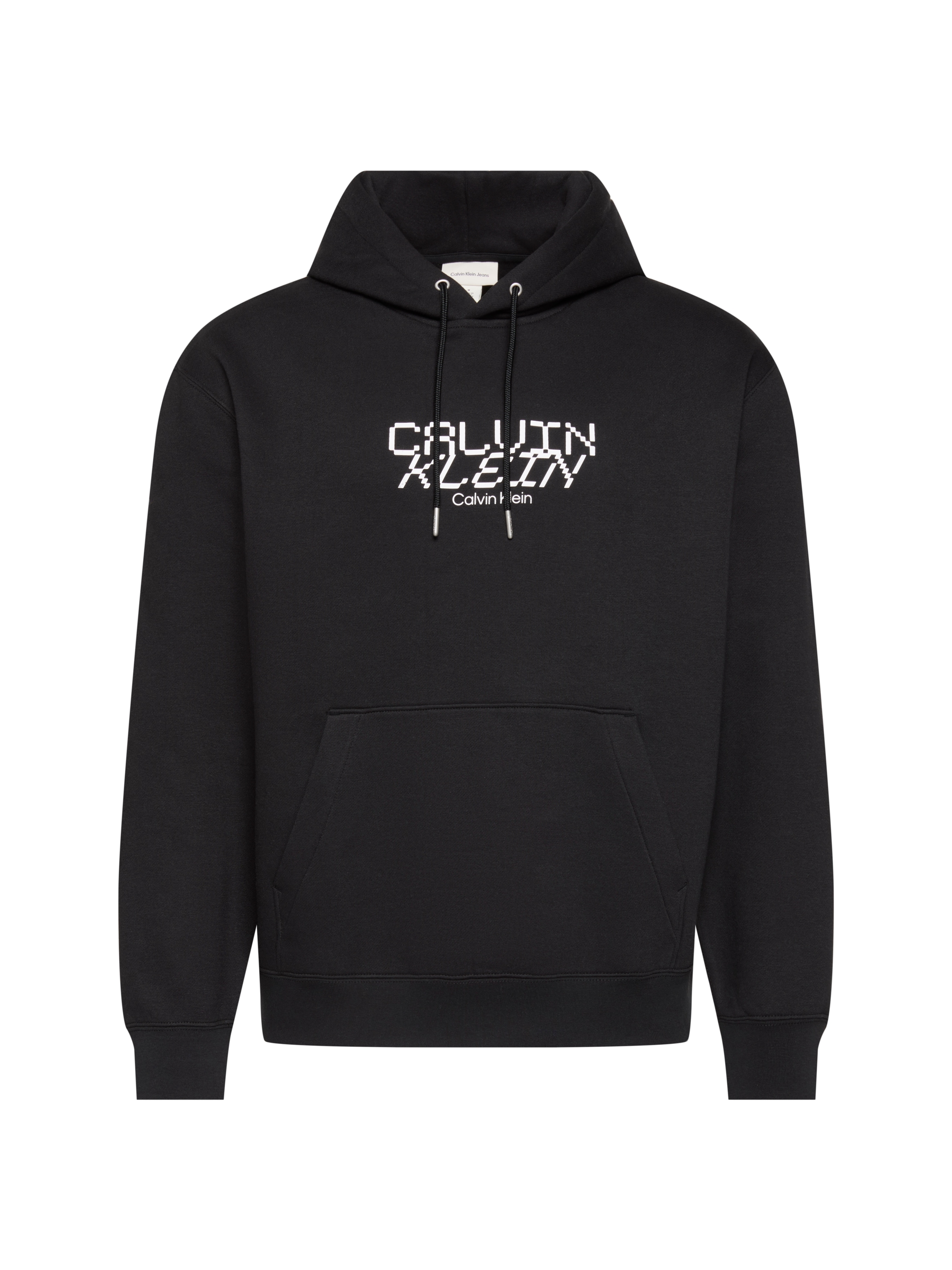 Calvin Klein Kapuzensweatshirt , Regular Fit, Kängurutasche, Logo-Schriftzug
