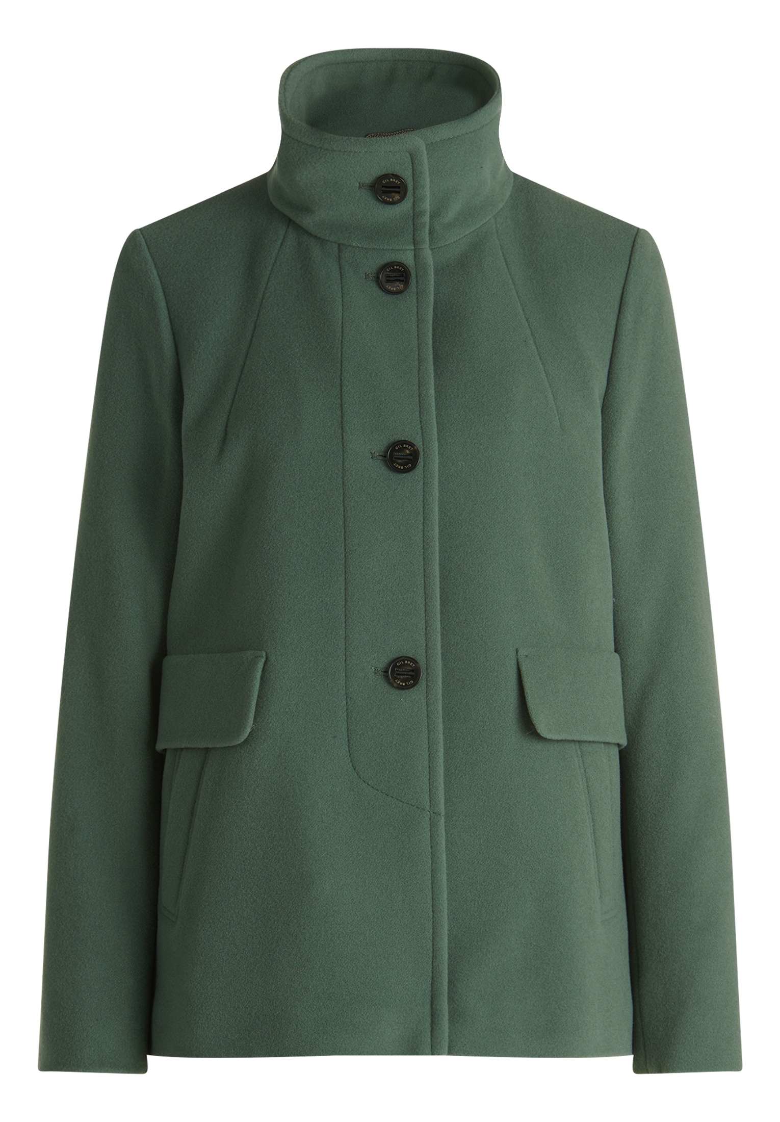 Gil Bret Veste en laine ohne Kapuze mit Taschen