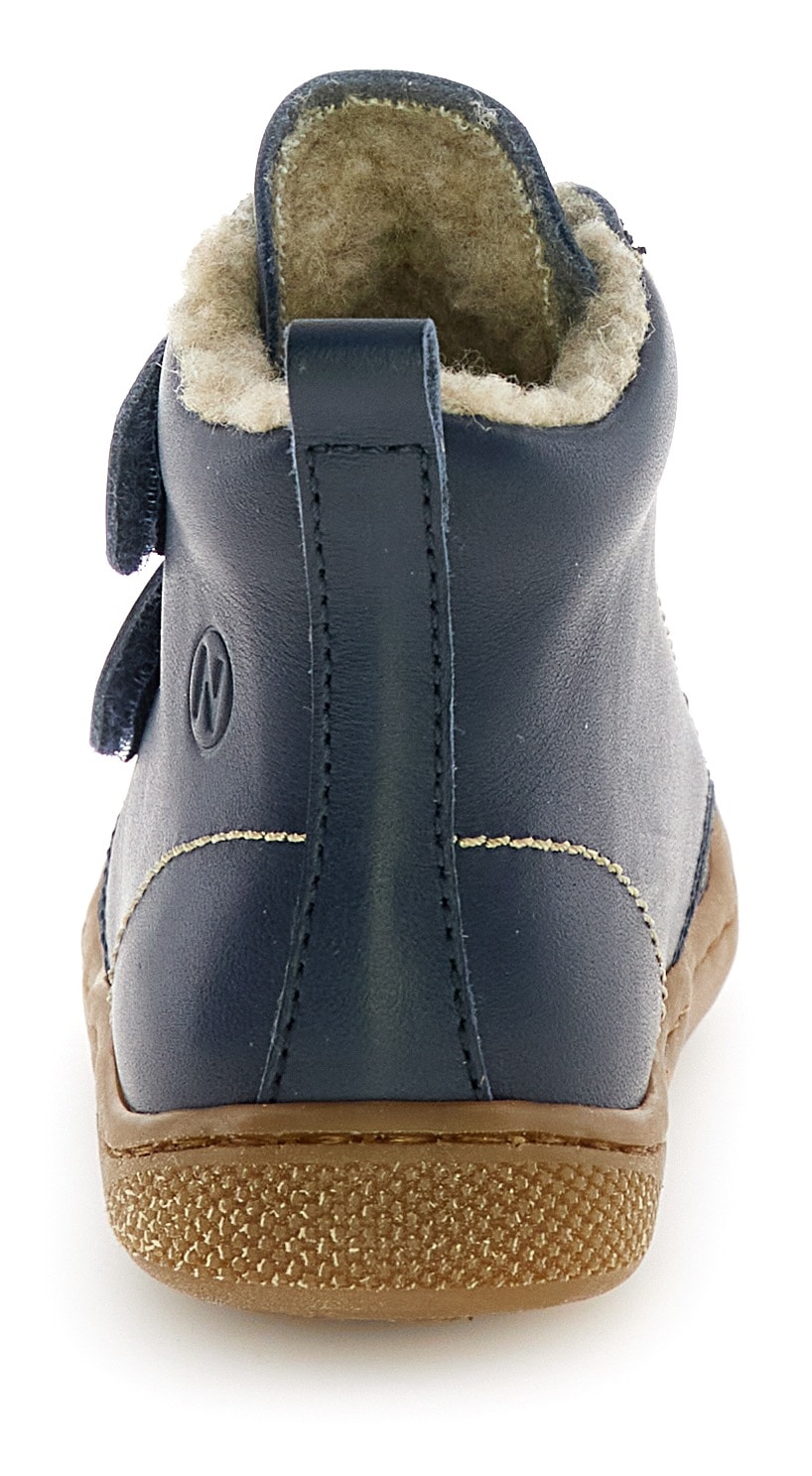 Naturino Chaussures de marche »Bubble Wide«  bottes à scratch avec doublure en laine, gabarit de taille à télécharger