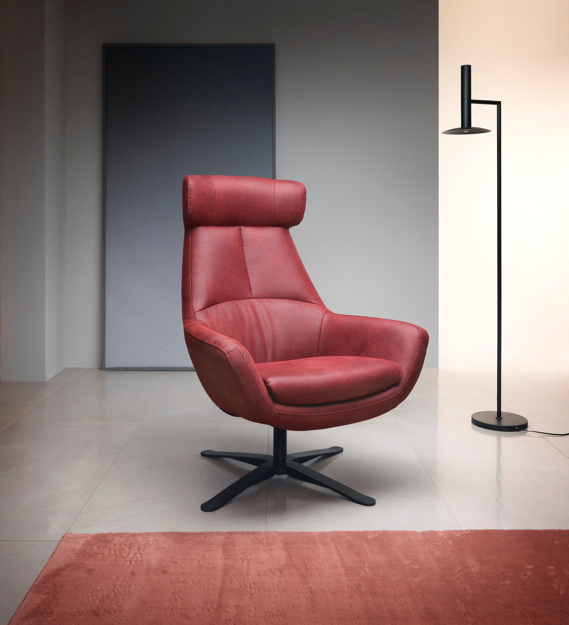 BETYPE Drehsessel »Be Organic High Back, Loungesessel, Hochlehnsessel« in elegantem Design mit Drehfunktion