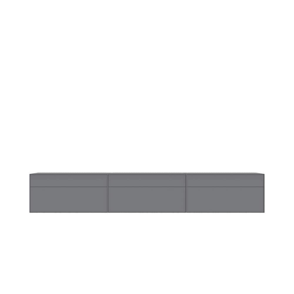 LeGer Home by Lena Gercke Table basse »Essentials, TV-Board, TV-Kommode, TV-Schrank,  TV-Möbel« 3 cuis tlg. Breite: 333 cm, UV lackiert, Push-to-open-Funktion