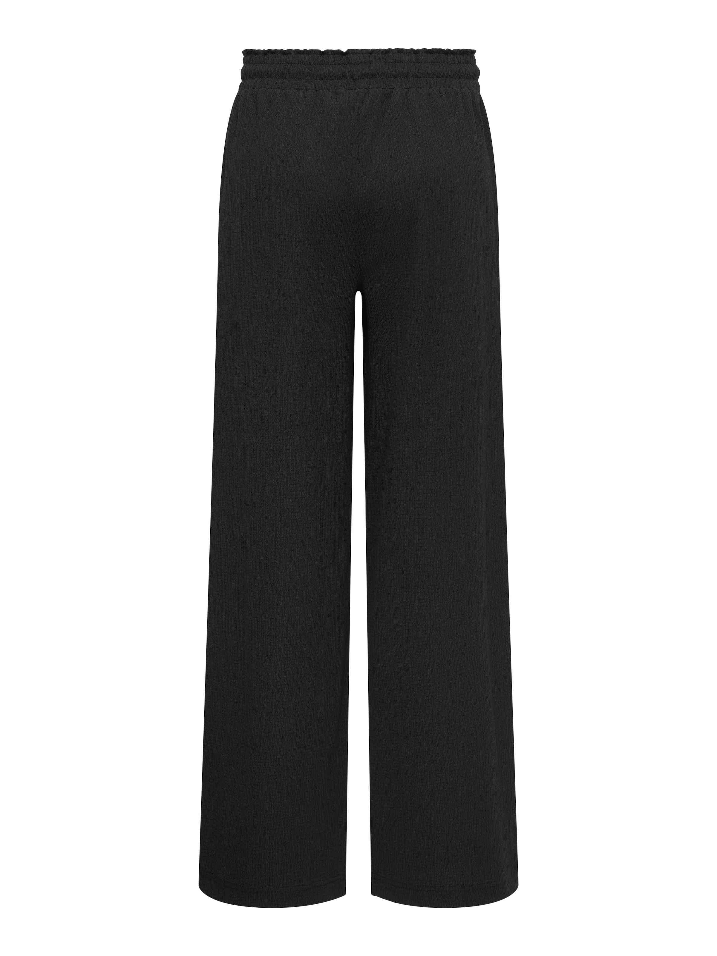ONLY Pantalon à enfiler »ONLALTA MW STRING WIDE PANT PNT ZLO«  Materialmix, weite Beinform