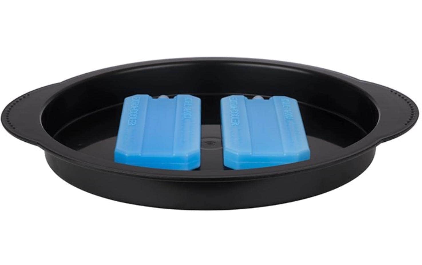 APS Plateau »Thermo Tablett Set« Ø 34 cm, fonction refroidissement grâce à 2 accumulateurs de froid