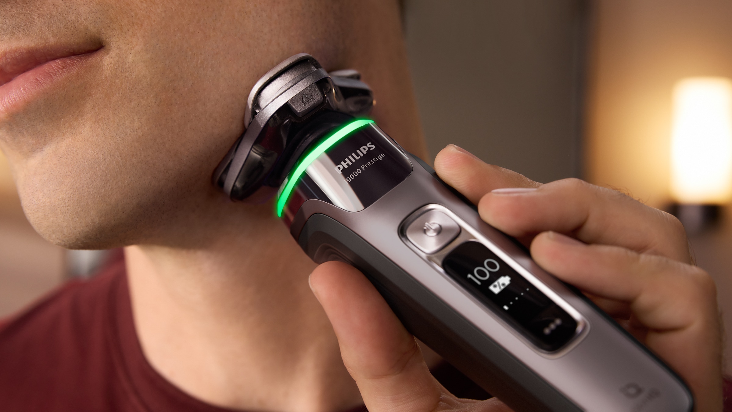 Philips Rasoirs électriques »Series i9000 Prestige XP9202/10« integrierter Präzisionstrimmer mit SkinIQ Technologie, inkl. Ladestand, Reiseetui