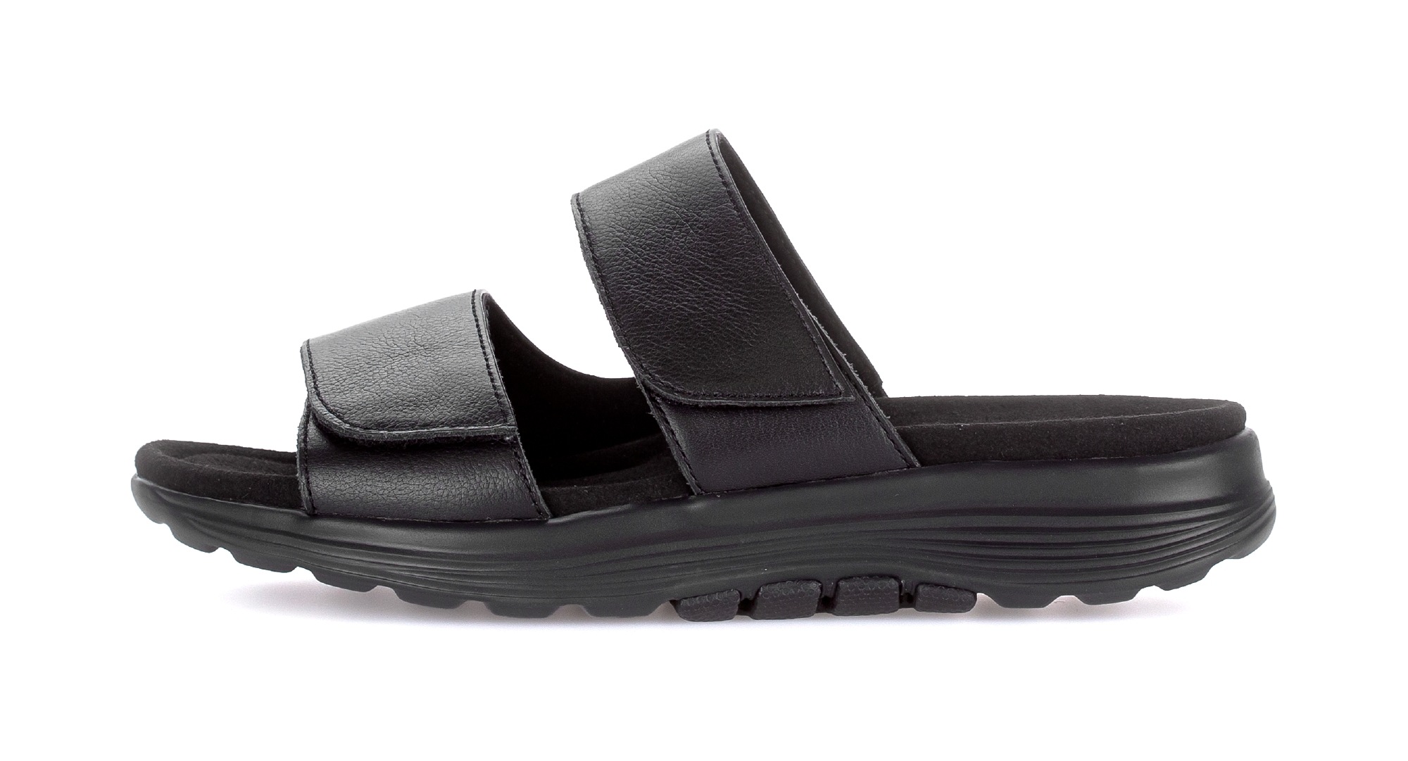 Gabor Pantolette  Compensée, chaussure à enfiler, chaussure d'été en largeur confort G (=large)