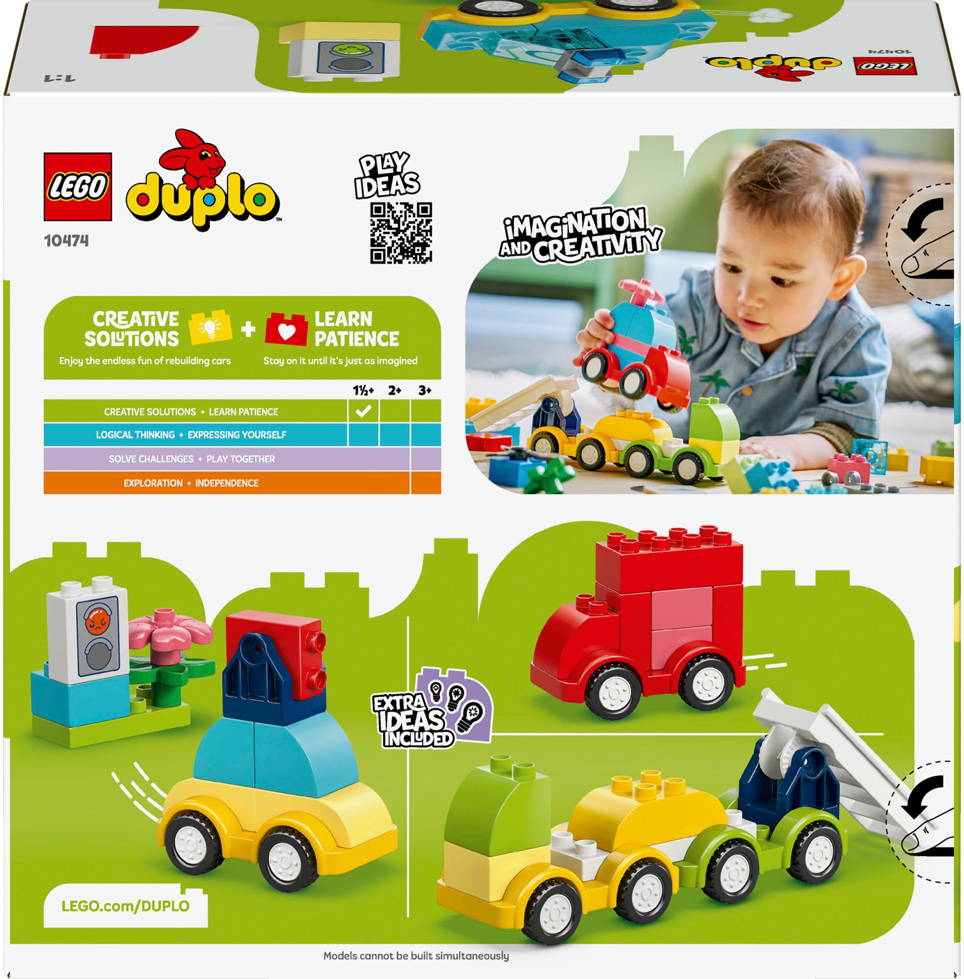 LEGO® Pions de construction »Kreative Fahrzeuge (10474), LEGO DUPLO My First« Made in Europe