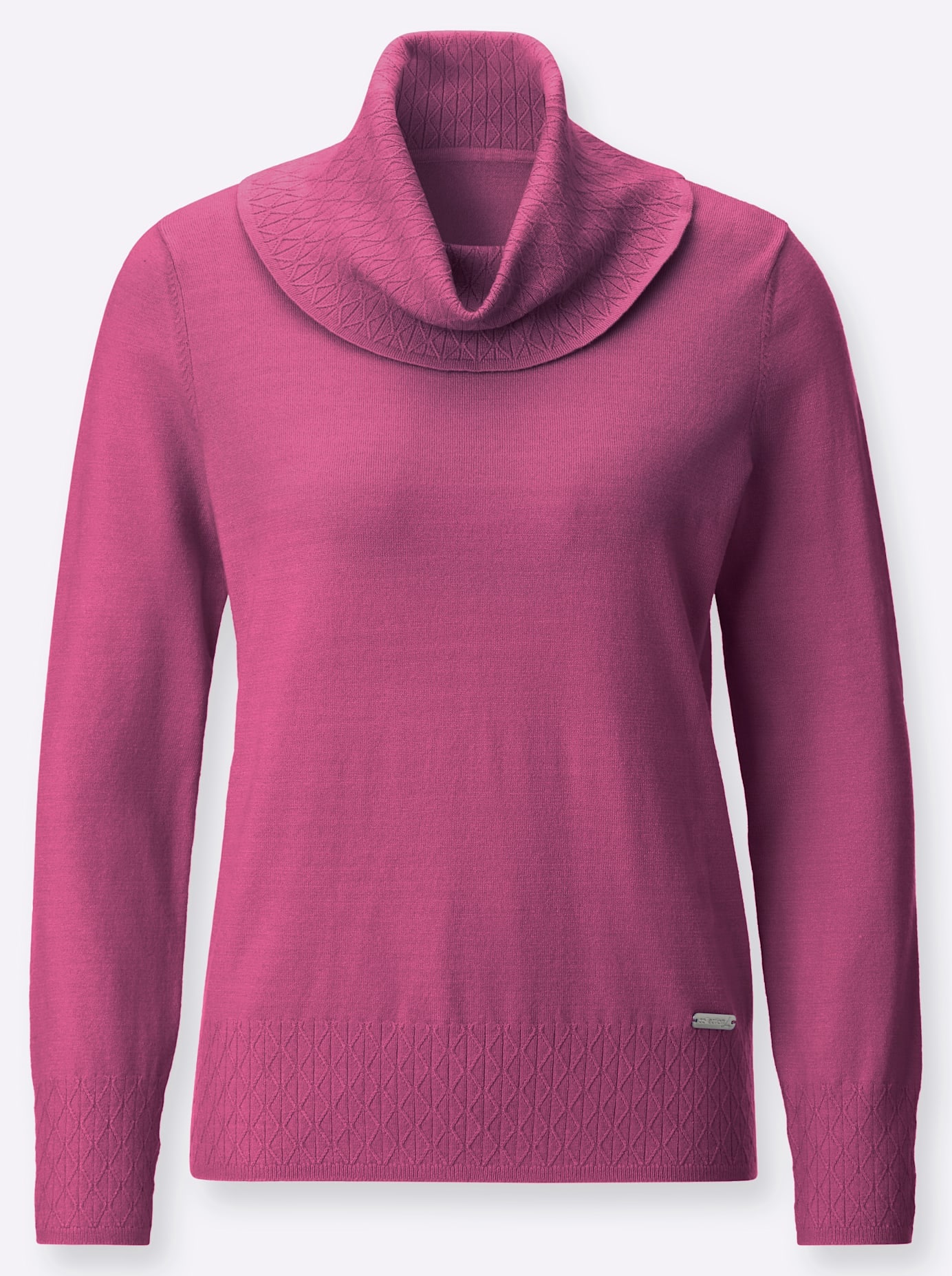 Casual Looks Pull à col roulé »Rollkragen-Pullover«