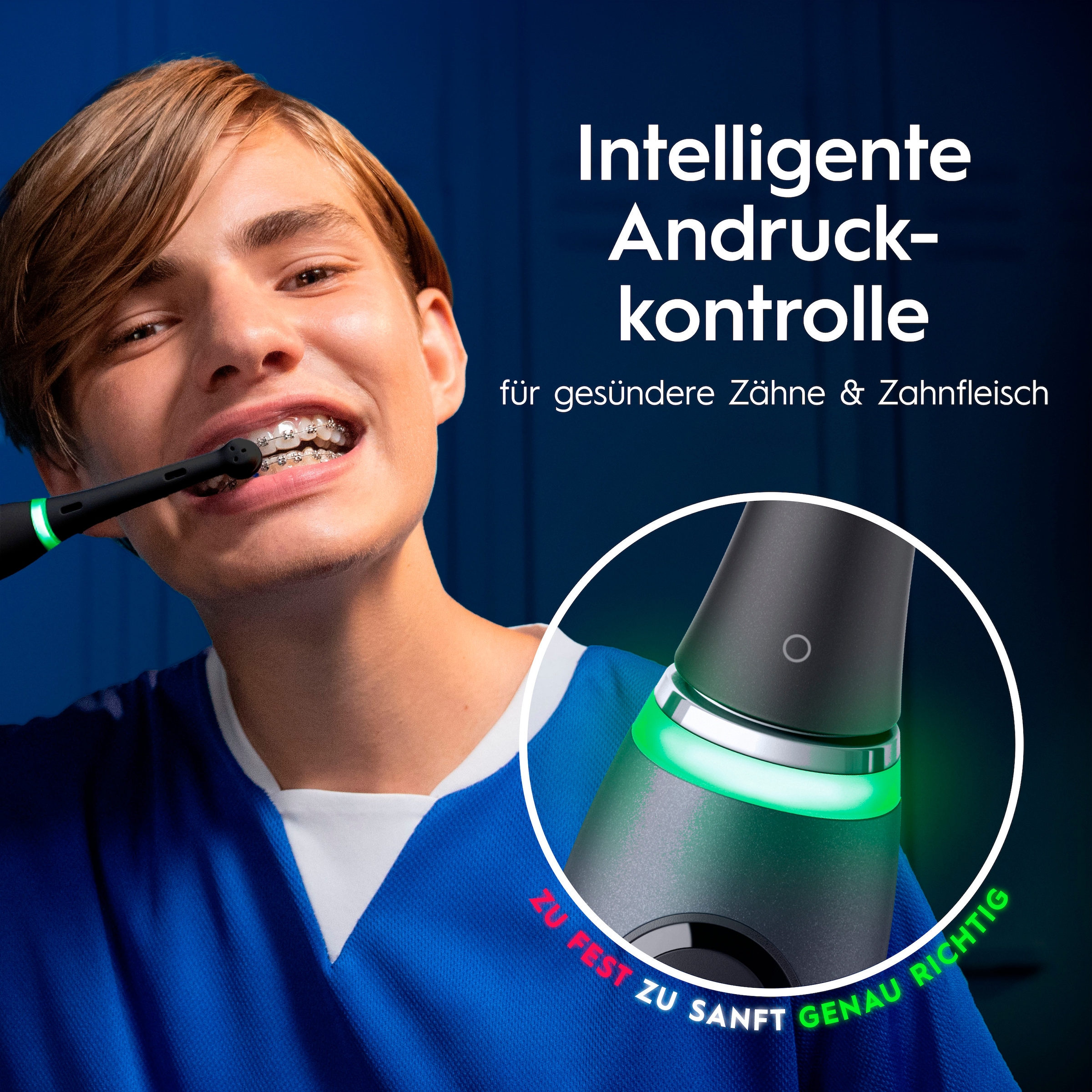 Oral-B Brosse à dents électrique »iO Series 9« 3 cuis Aufsteckbürsten édition cadeau, 7 modes de nettoyage, étui de voyage avec chargeur