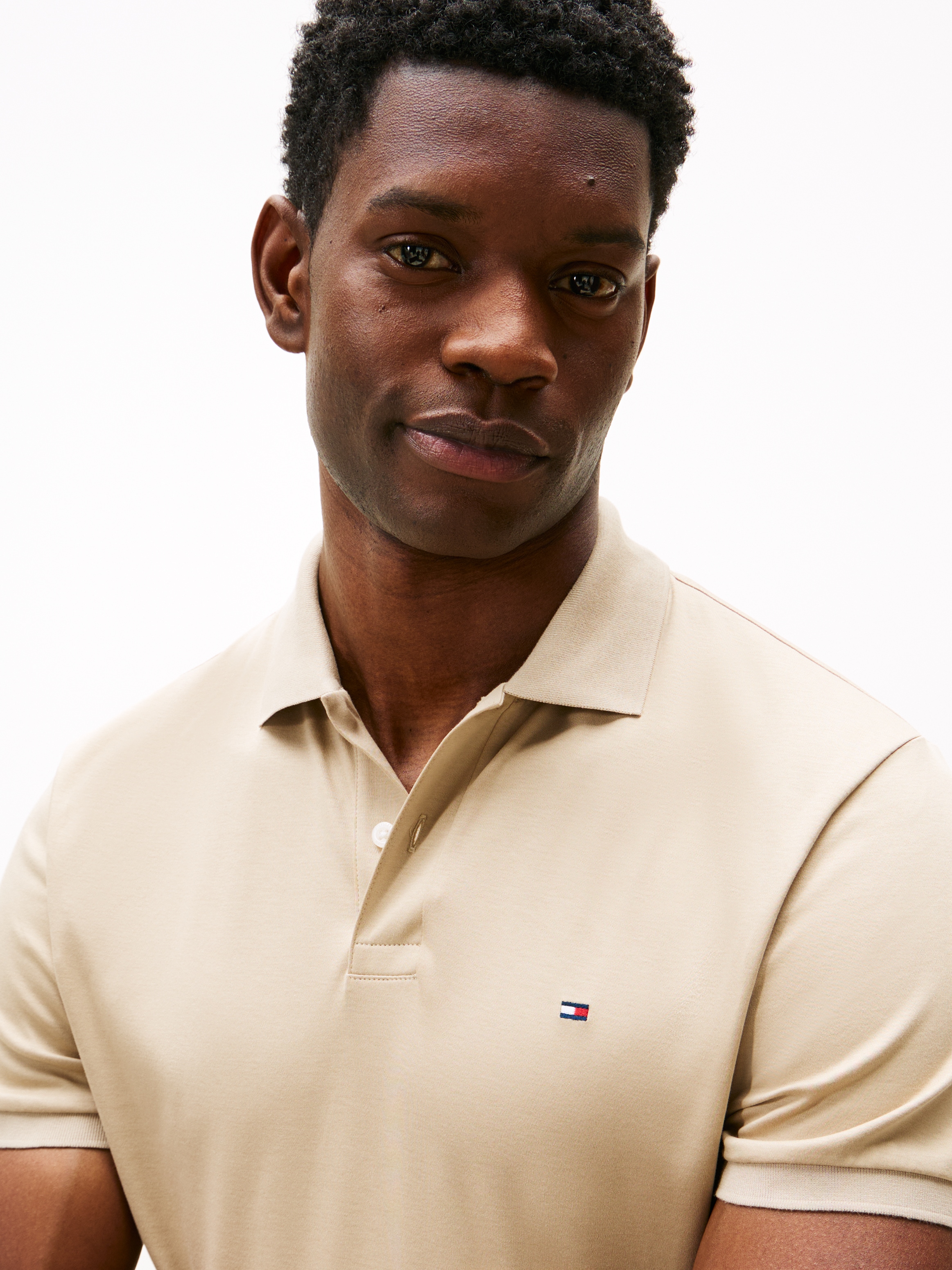 Tommy Hilfiger Polo »LIQUID COTTON REG SEASONAL POLO« mit Logostickerei
