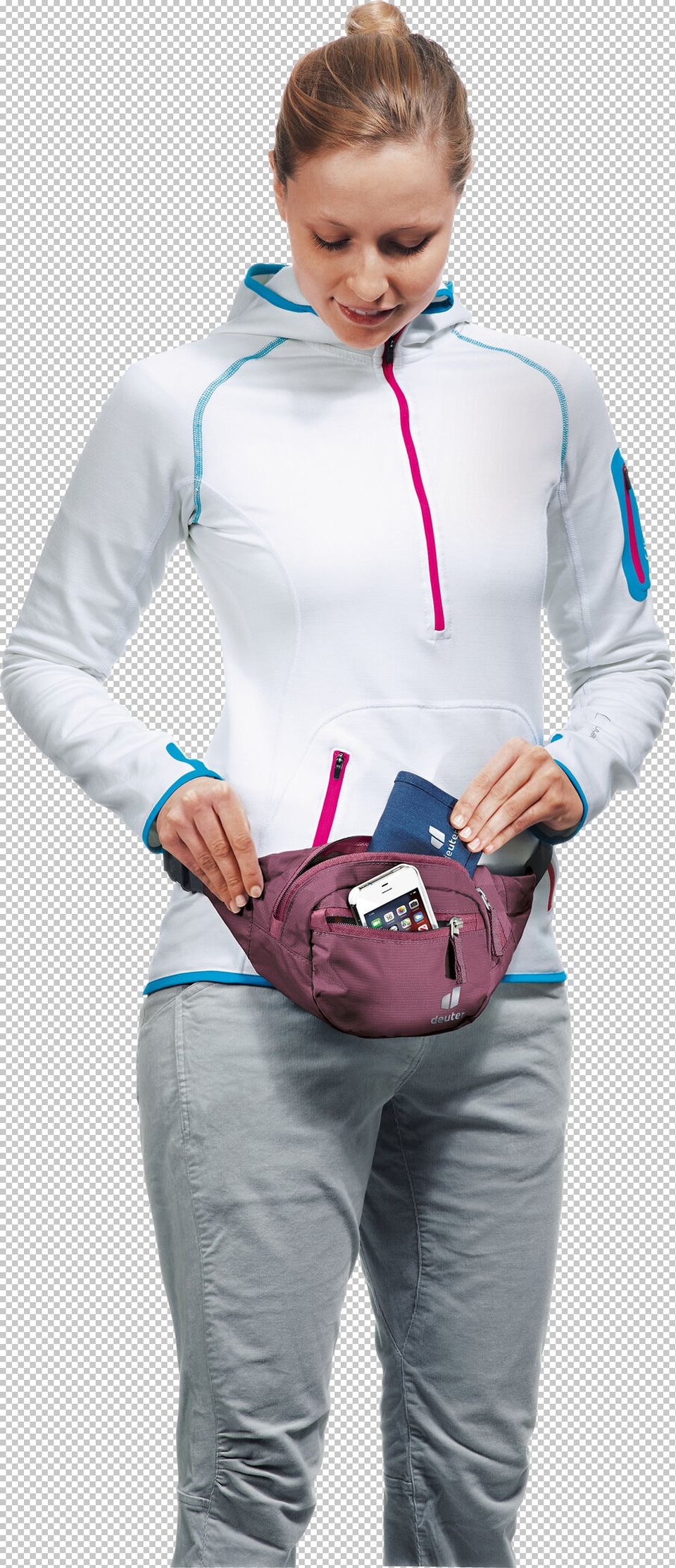 deuter Sac banane »BELT I« mit Logodruck, aus robuster Kunstfaser, wasserabweisend