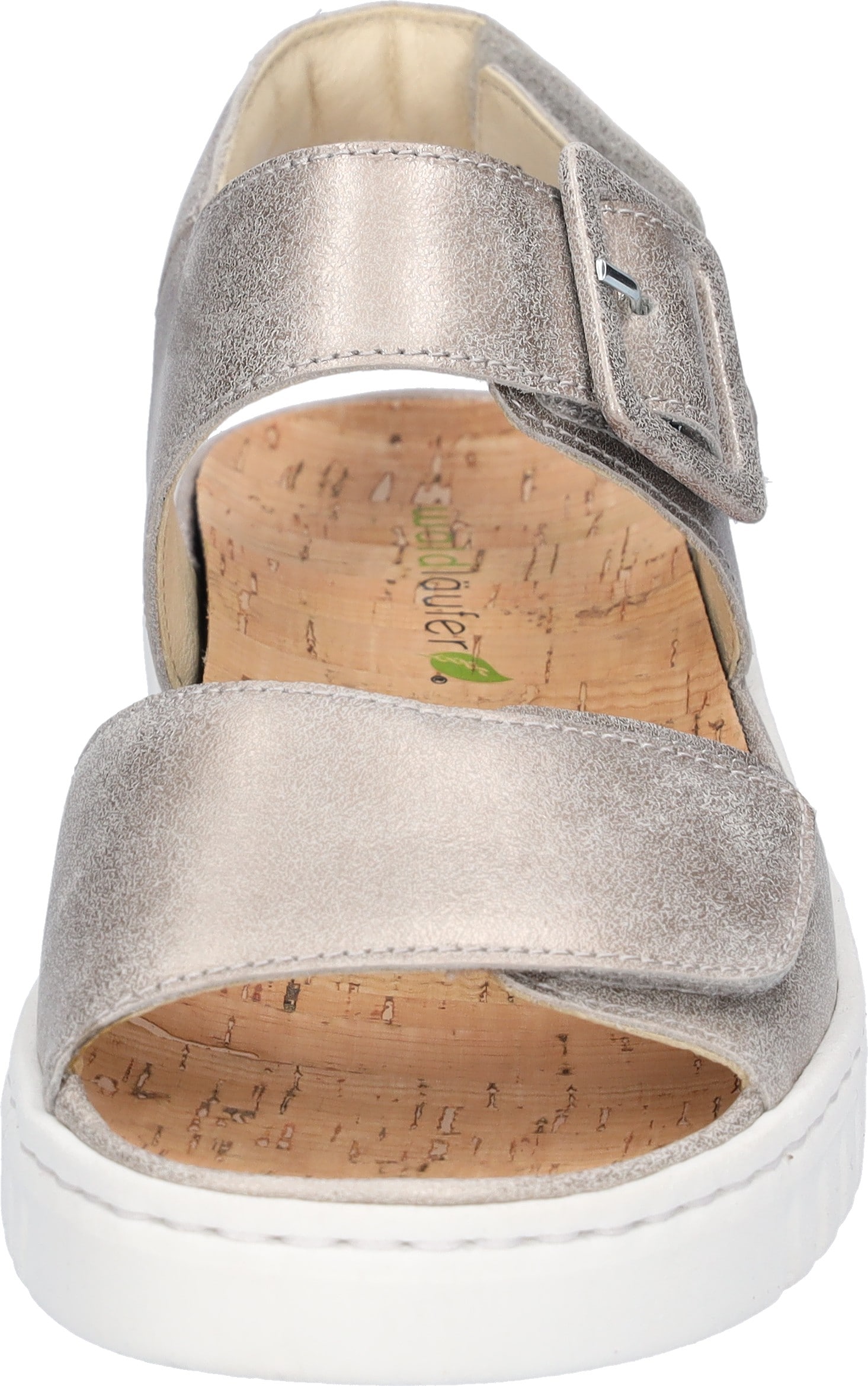 Waldläufer Plateausandale »H-WILLOW«  Sommerschuh, Klettschuh, Bequemschuh mit Korkfussbett, H-Weite