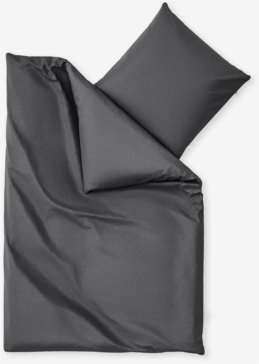 Wolkenfeld Linge de lit »Mako-Satin Baumwollsatin Sommerbettwäsche« 2 cuis 135x200 cm, 155x220, 200x200 & Übergrössen I inkl. Kissenbezüge 80x80