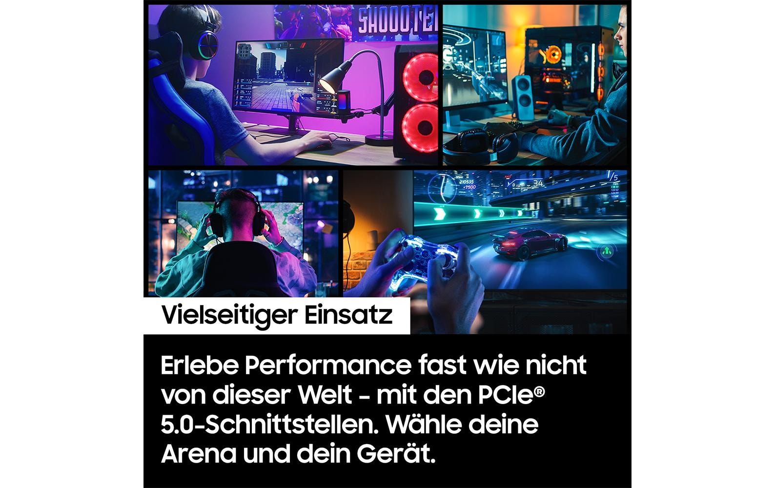 Samsung SSD de jeu interne »9100 PRO Heatsink PCIe® 5.0 NVMe™ M.2« 1 TB