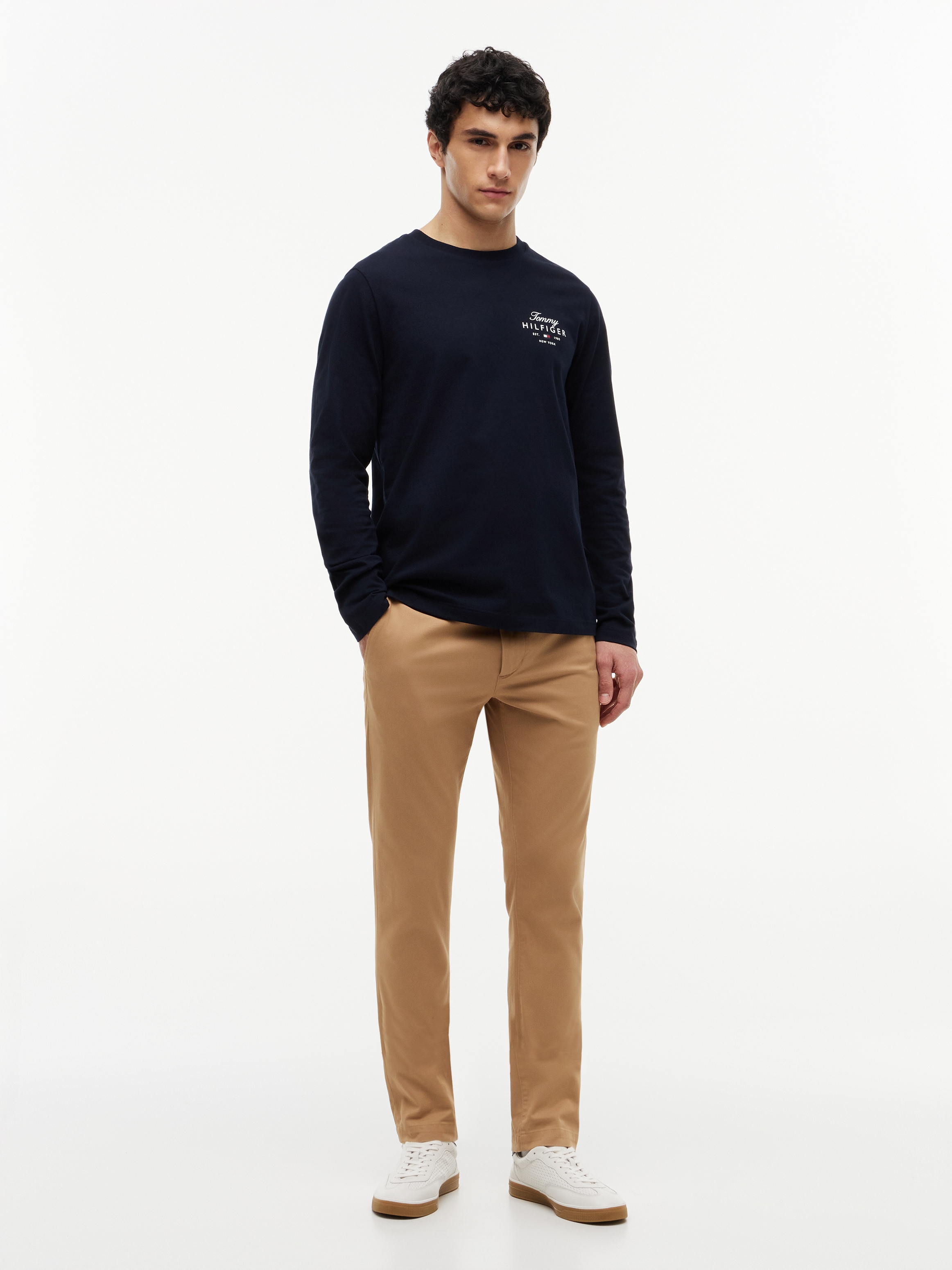 Tommy Hilfiger T-shirt à manches longues »SCRIPT STACK LS REGULAR TEE«