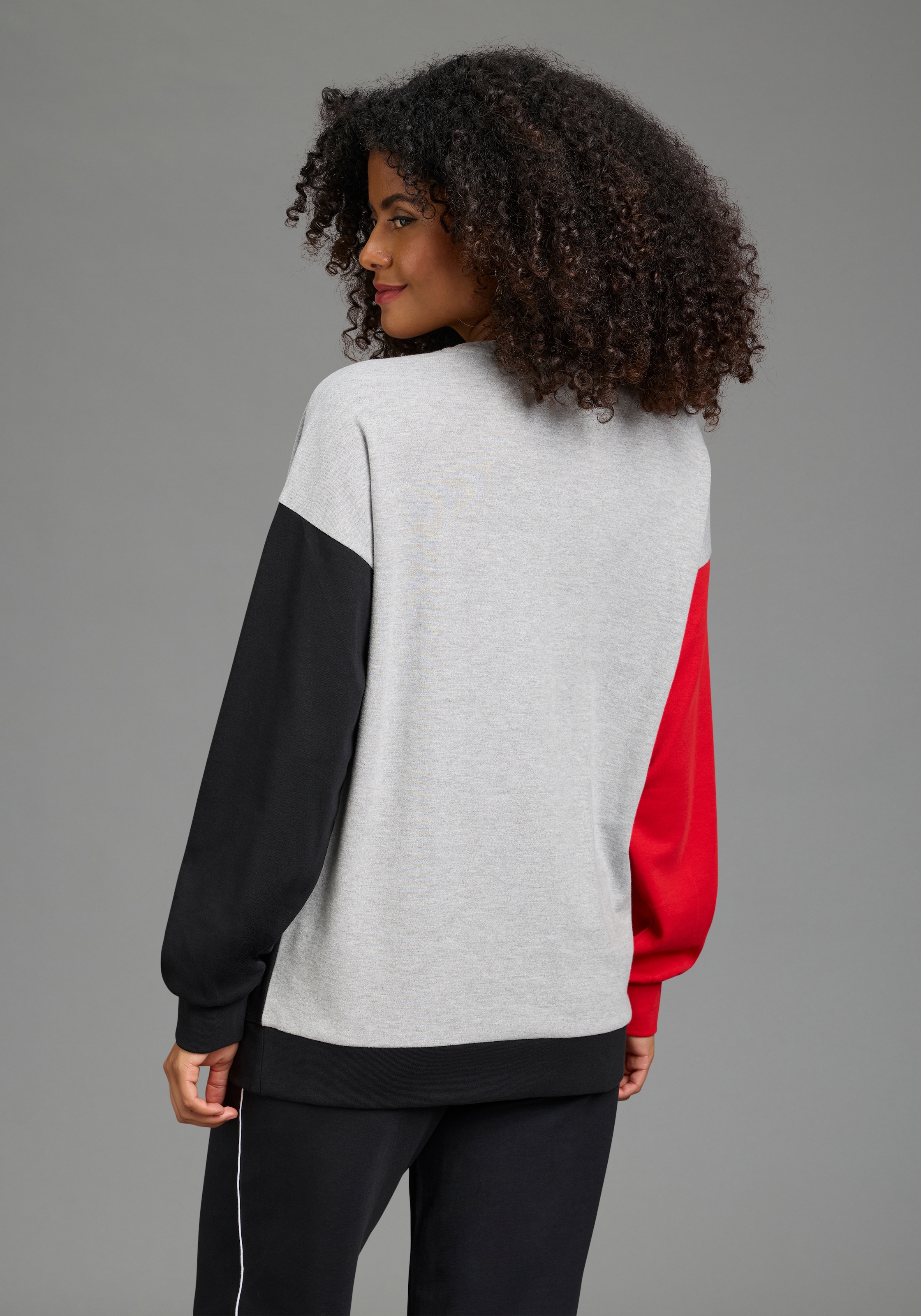 Neun Monate Umstandssweatshirt »2in1 Look, Umstands- und Stillshirt«, Langarm, aus Jersey-Material, aus Baumwolle mit Viskose-Einsatz
