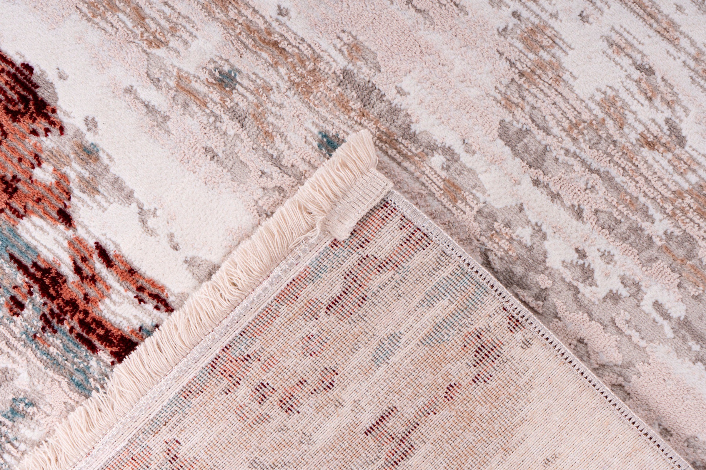 calo-deluxe Tapis »Miran 625« Rectangulaire 12 mm Höhe Vintage Design, mit Fransen, Wohnzimmer