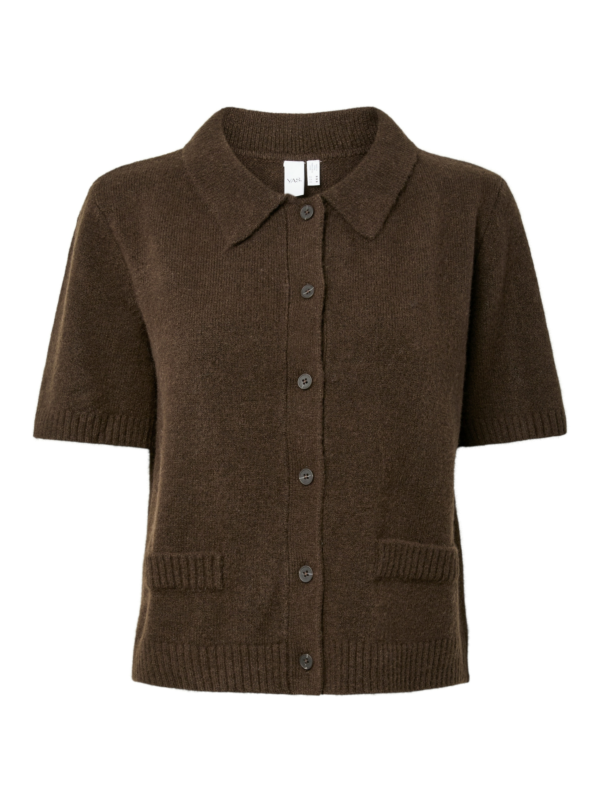 Y.A.S Strickjacke »YASFRILO SS KNIT CARDIGAN S. NOOS« mit Wolle und Stretch