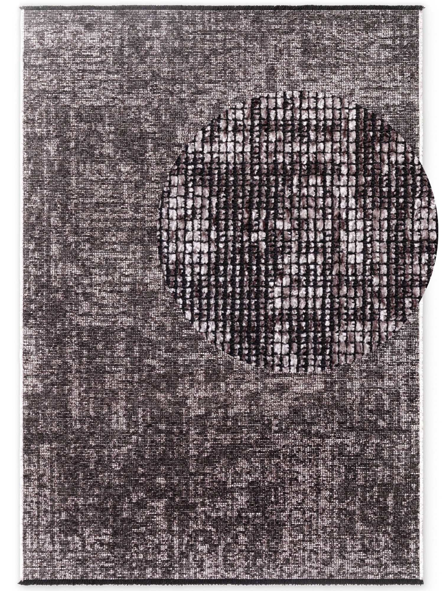 ELLE DECORATION Tapis »Prisma« Rectangulaire 5 mm Höhe Glanz-Effekt, Karo Design, Kachel-Optik, Wohnzimmer, Schlafzimmer,Flur