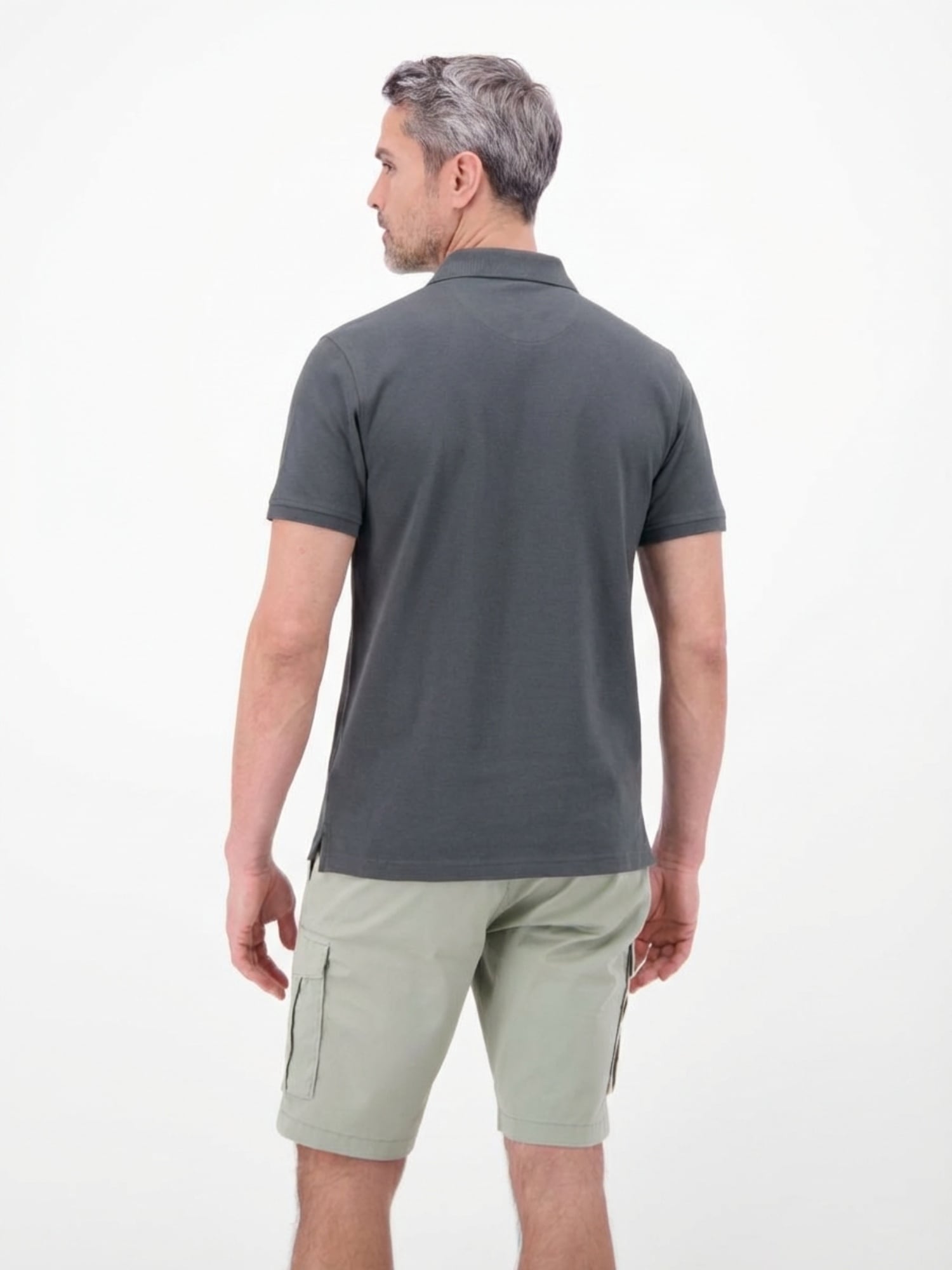 LERROS Polo »Poloshirt, COOL & DRY und Logo-Stitch« Trocknet schnell, angenehm kühl, pflegeleicht, kurzarm, einfarbig